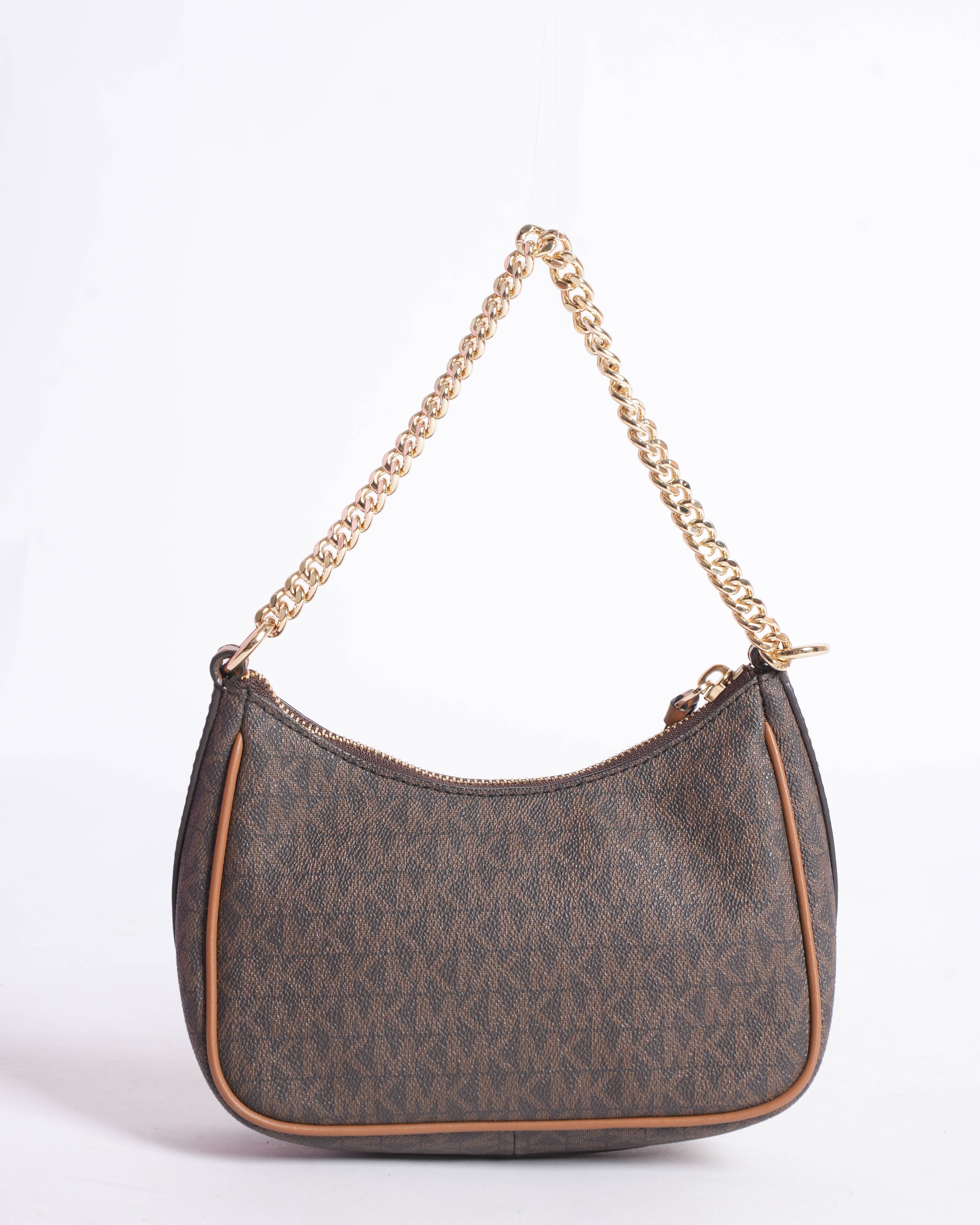 Michael kors jet set small logo shoulder bag