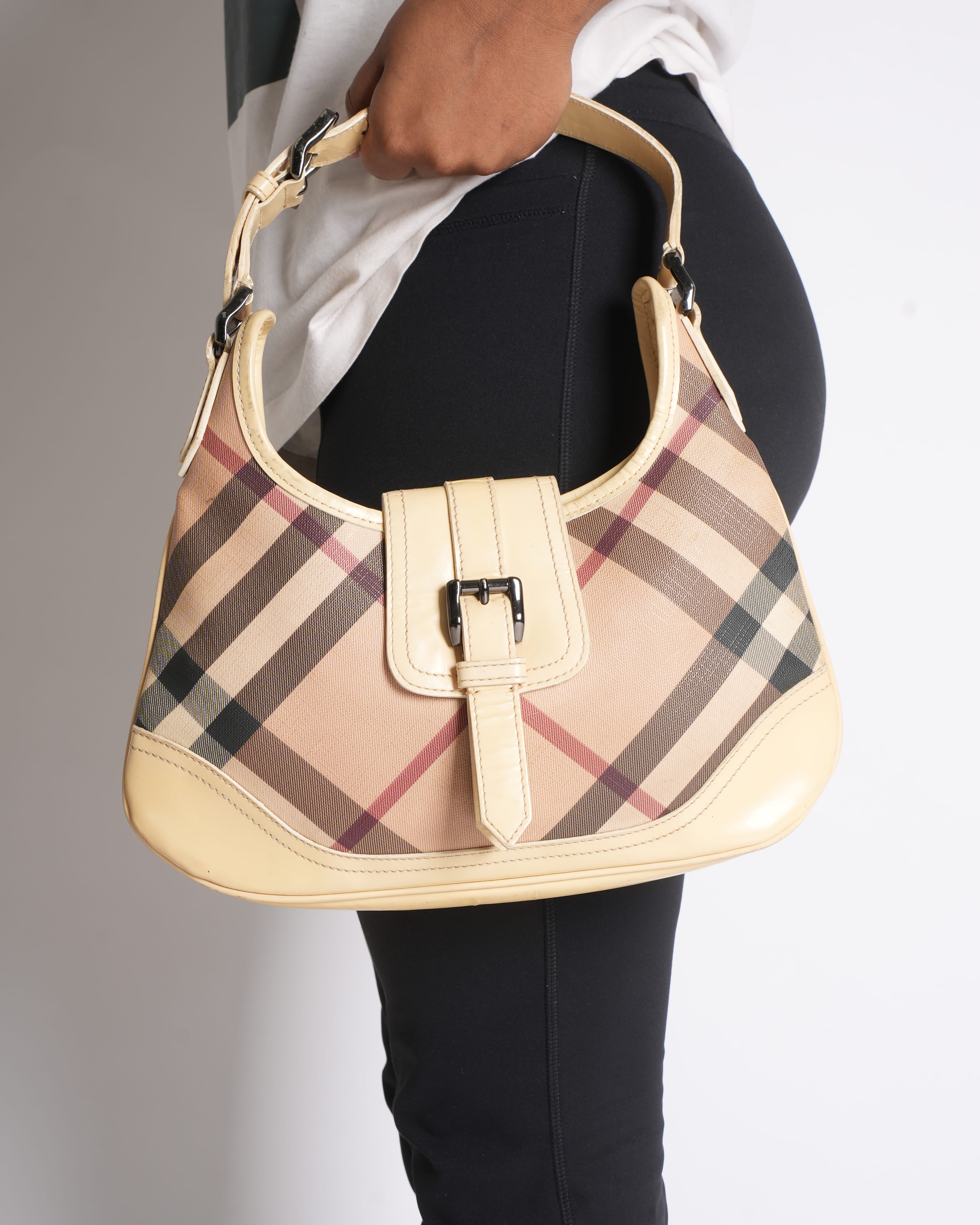 Burberry Nova Check Shoulder Bag