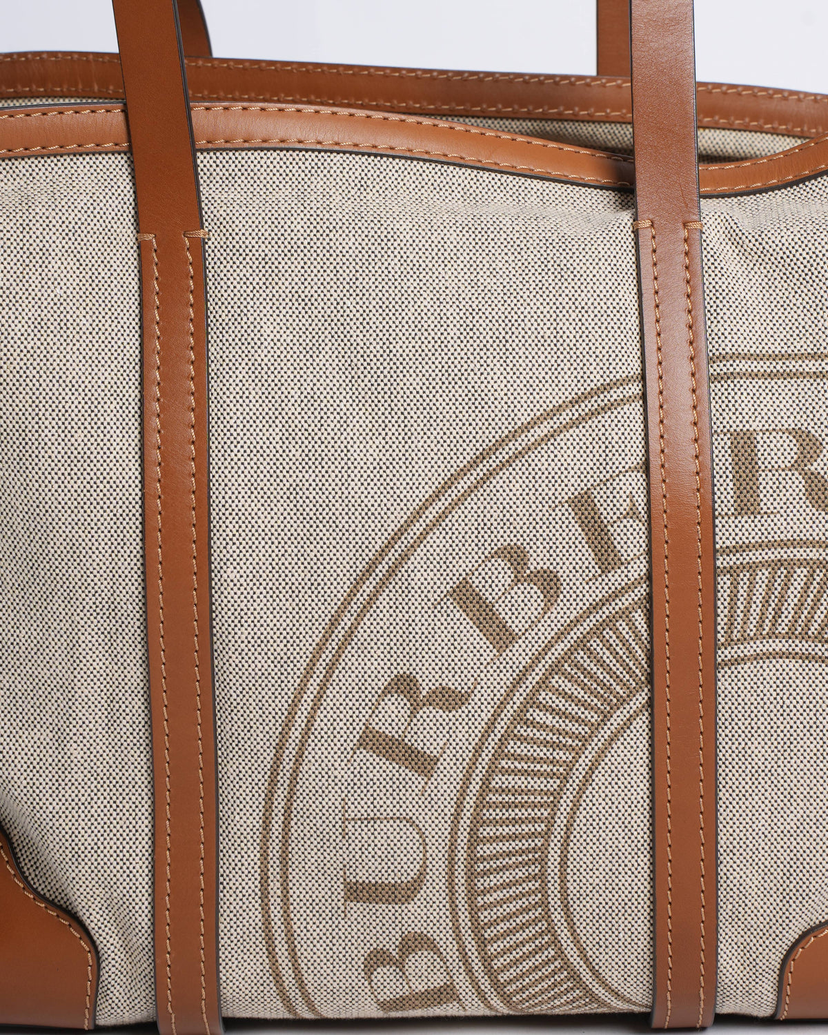 New Burberry 
Patterson Canvas Logo Tote