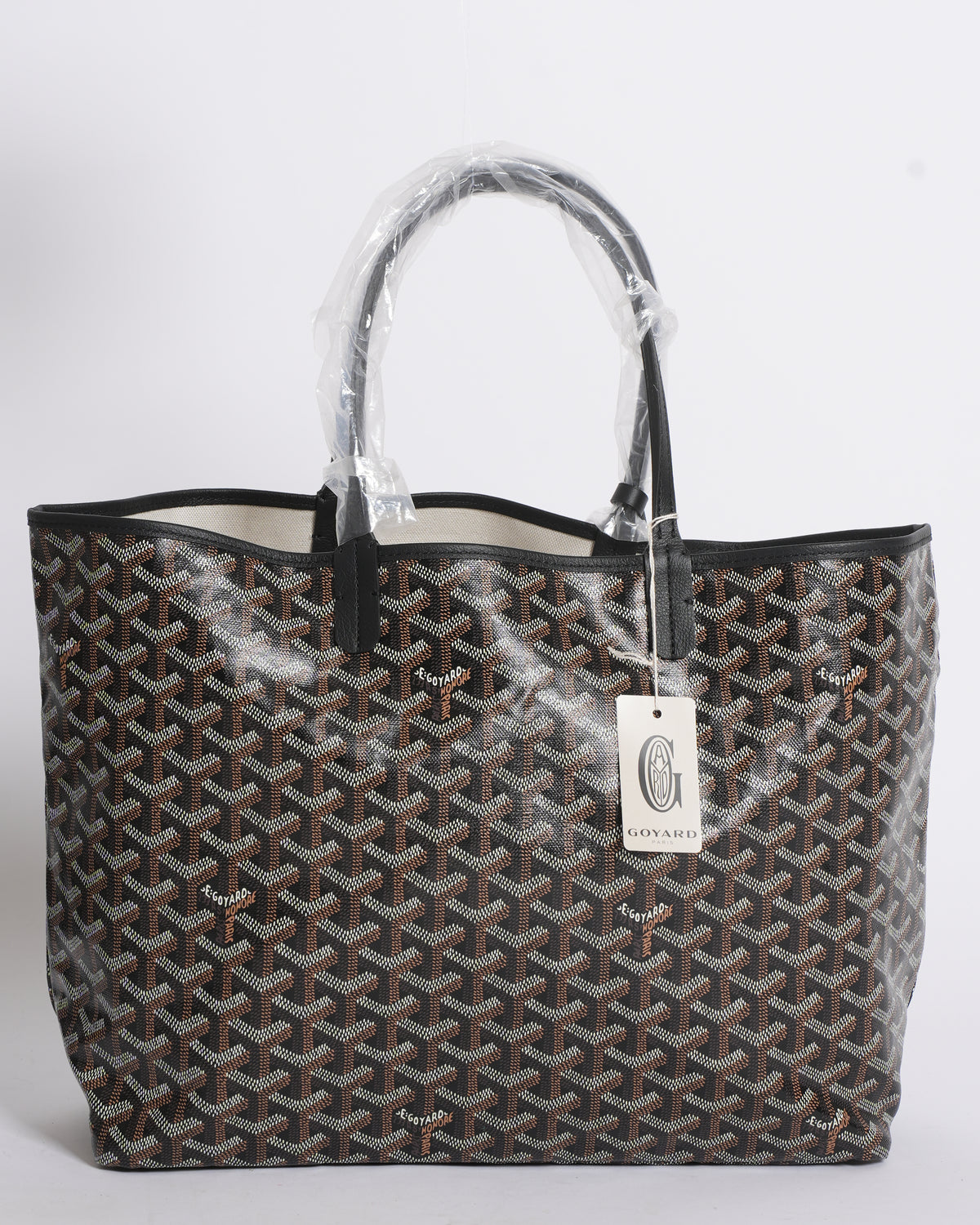 New Goyard Black Saint Louis Tote