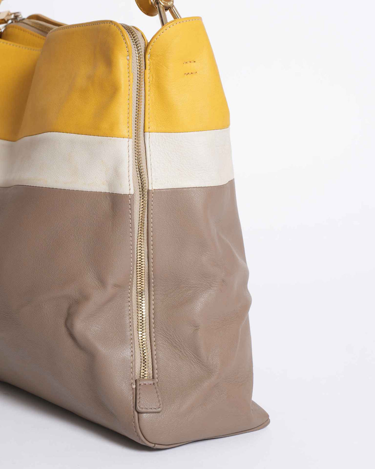 Furla twiggy tote in yellow