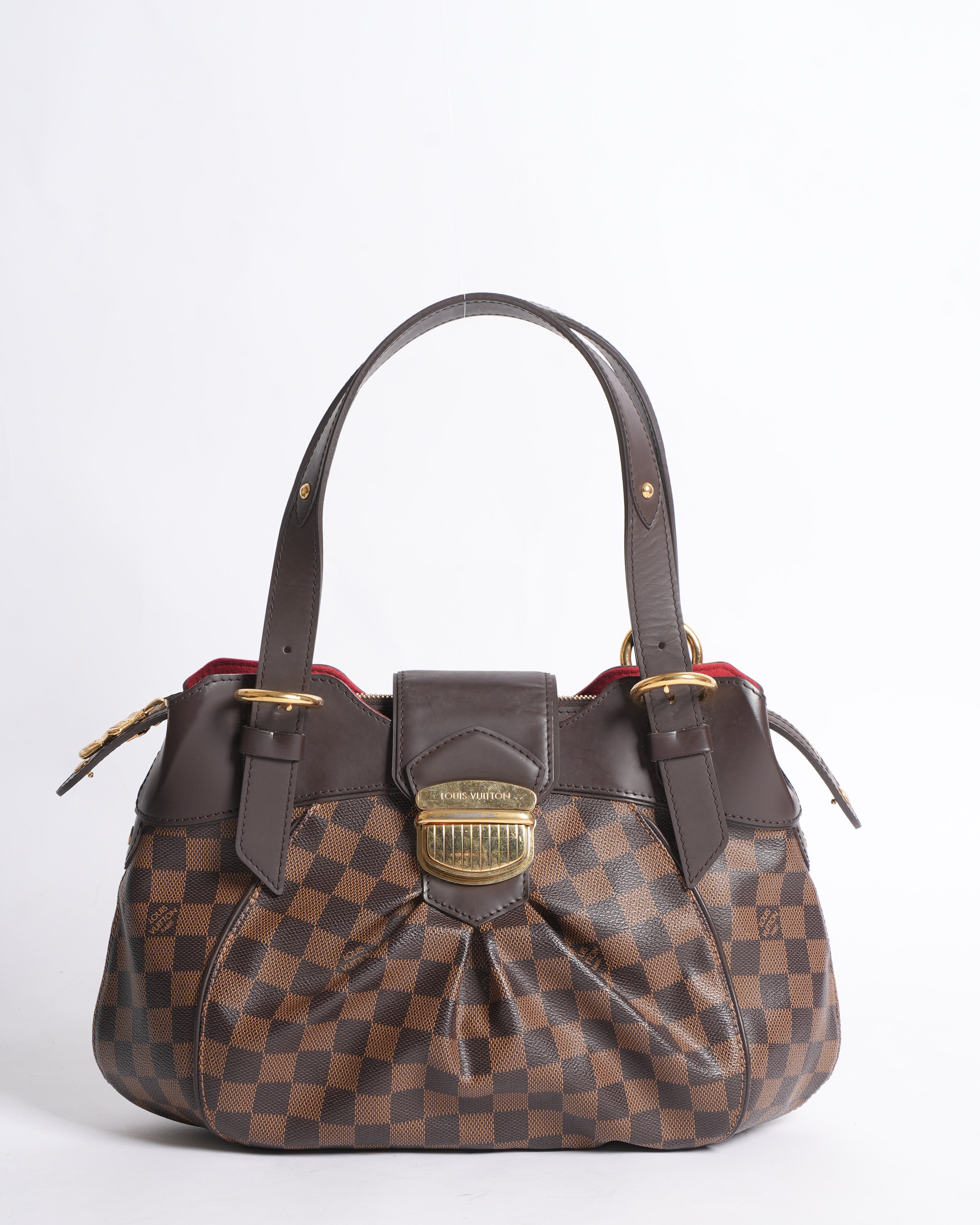 Louis Vuitton Damier Ebene Canvas Sistina Bag