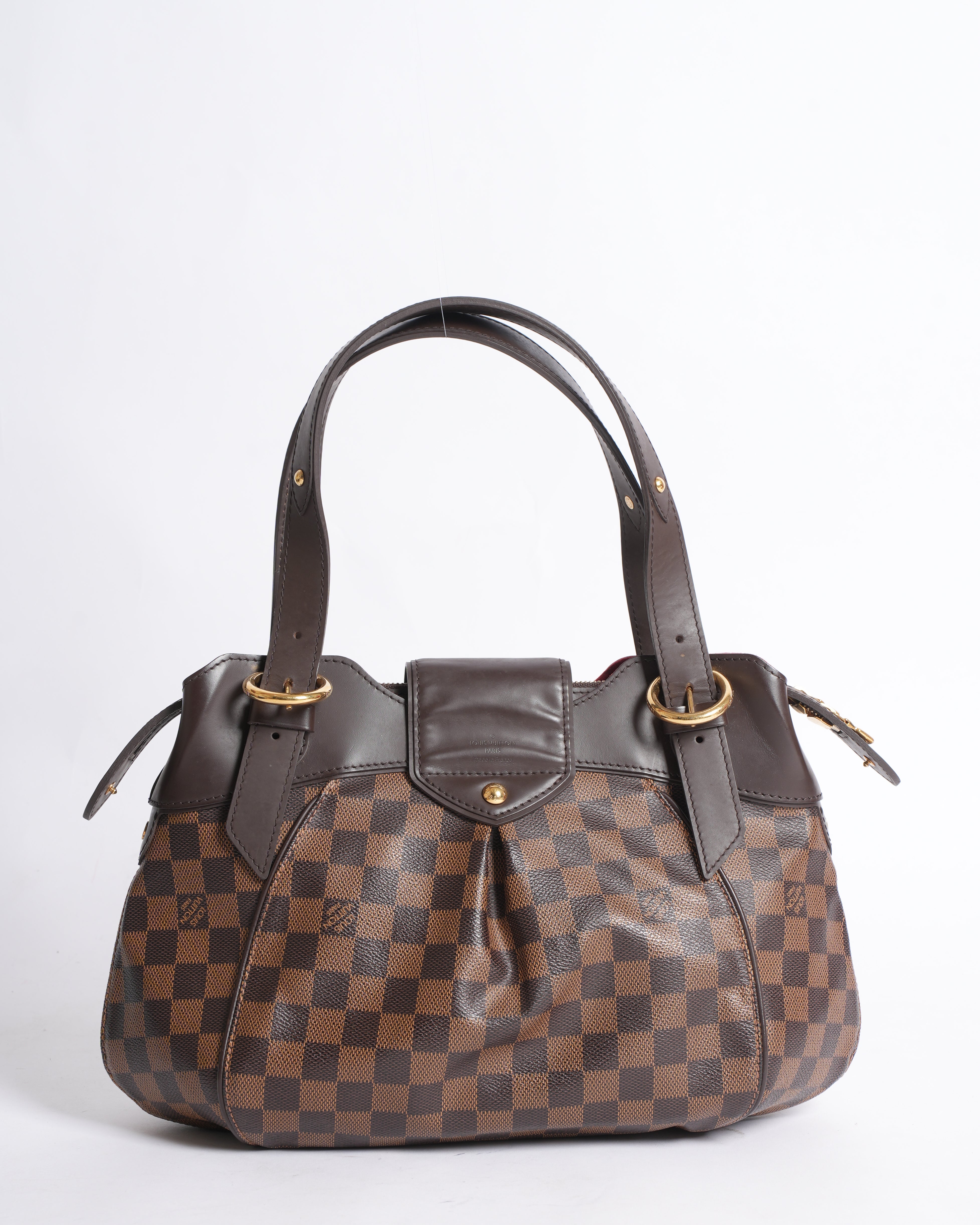 Louis Vuitton Damier Ebene Canvas Sistina Bag