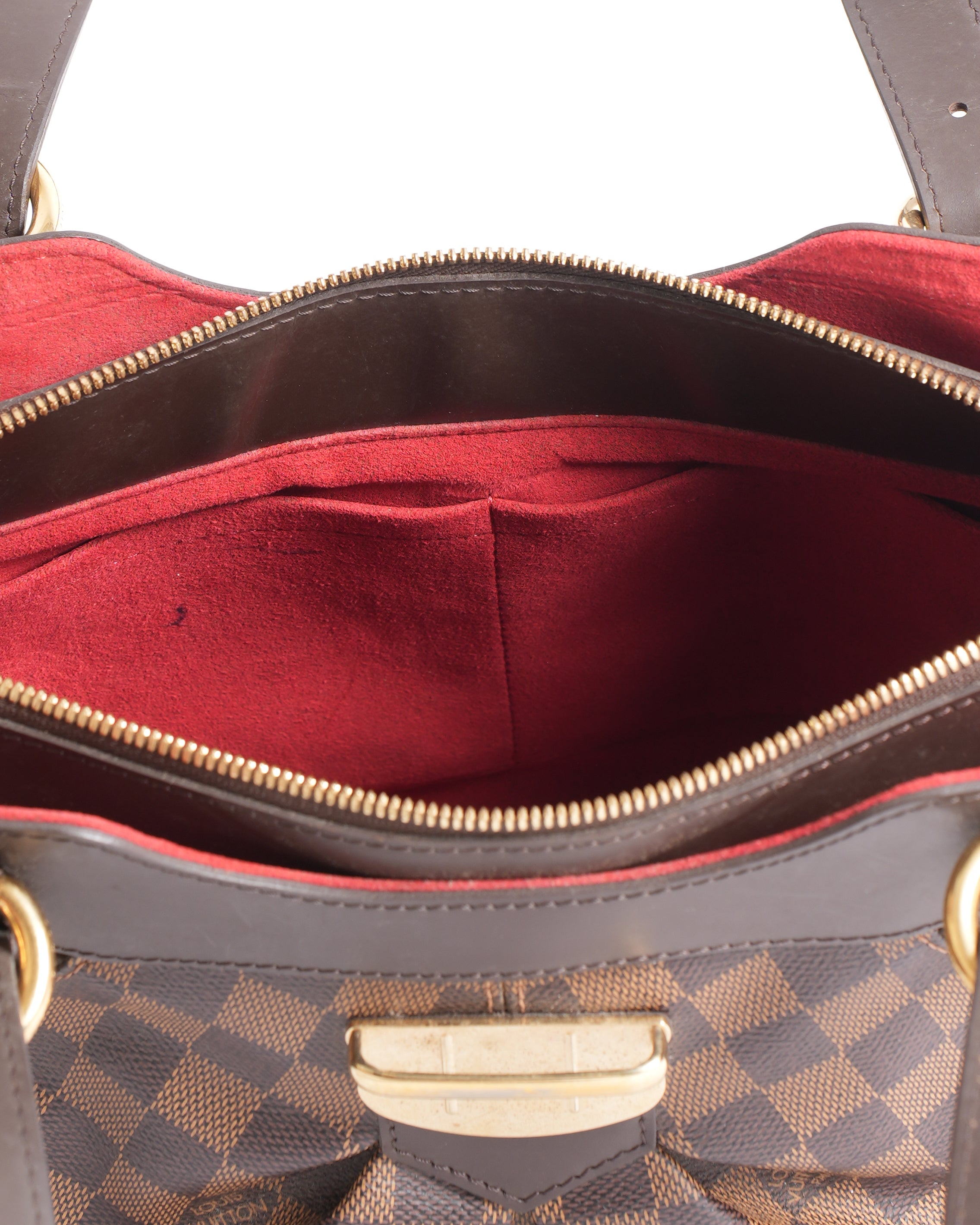 Louis Vuitton Damier Ebene Canvas Sistina Bag