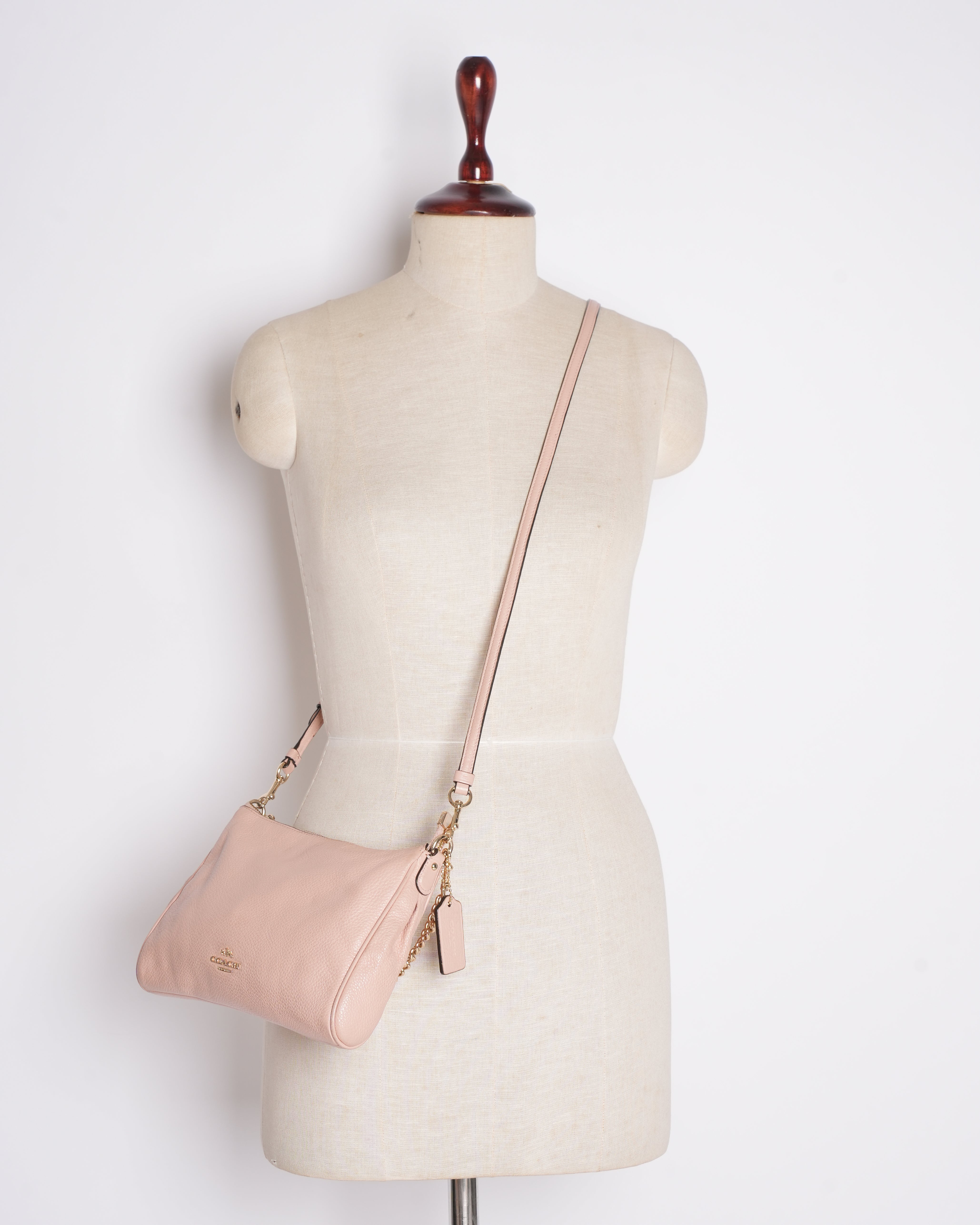 Coach Beige Crossbody Bag