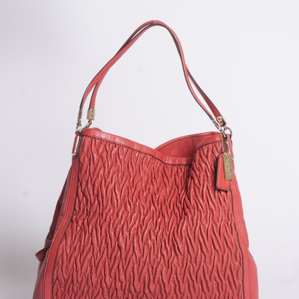 Coach Madison Gathered Twist Small Phoebe Shoulder Bag