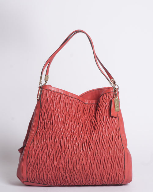 Coach Madison Gathered Twist Small Phoebe Shoulder Bag