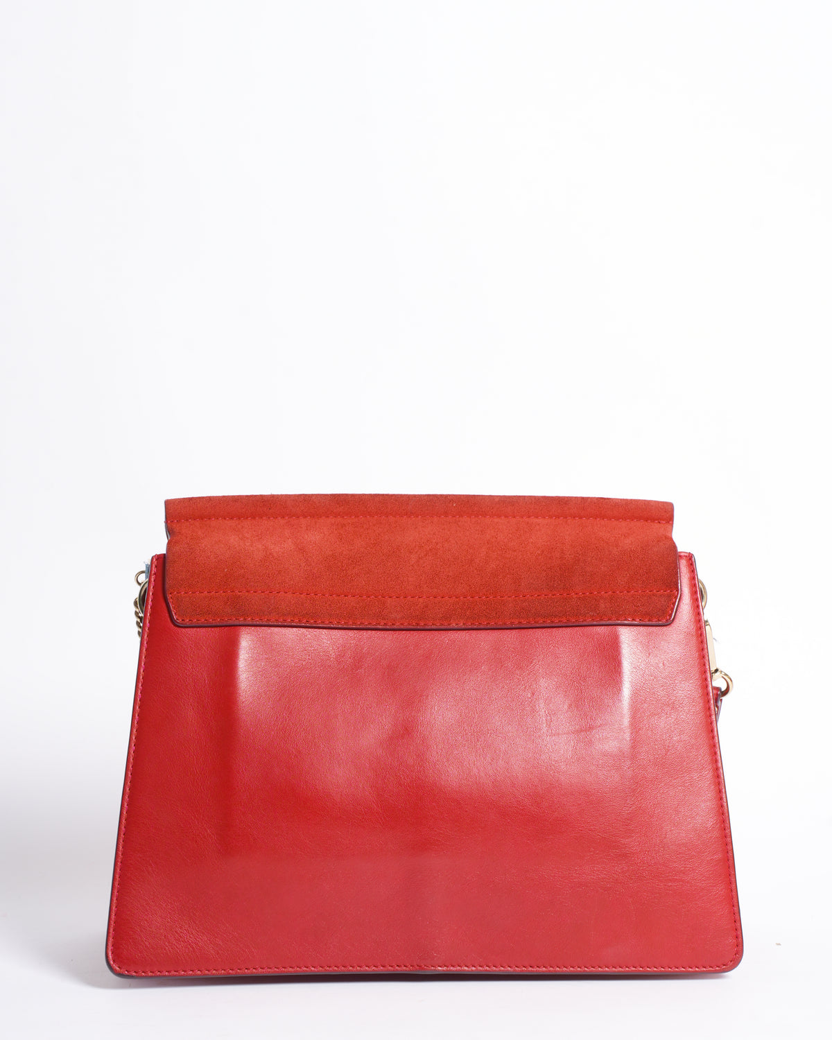 Chloe Medium Faye Bag In Red
