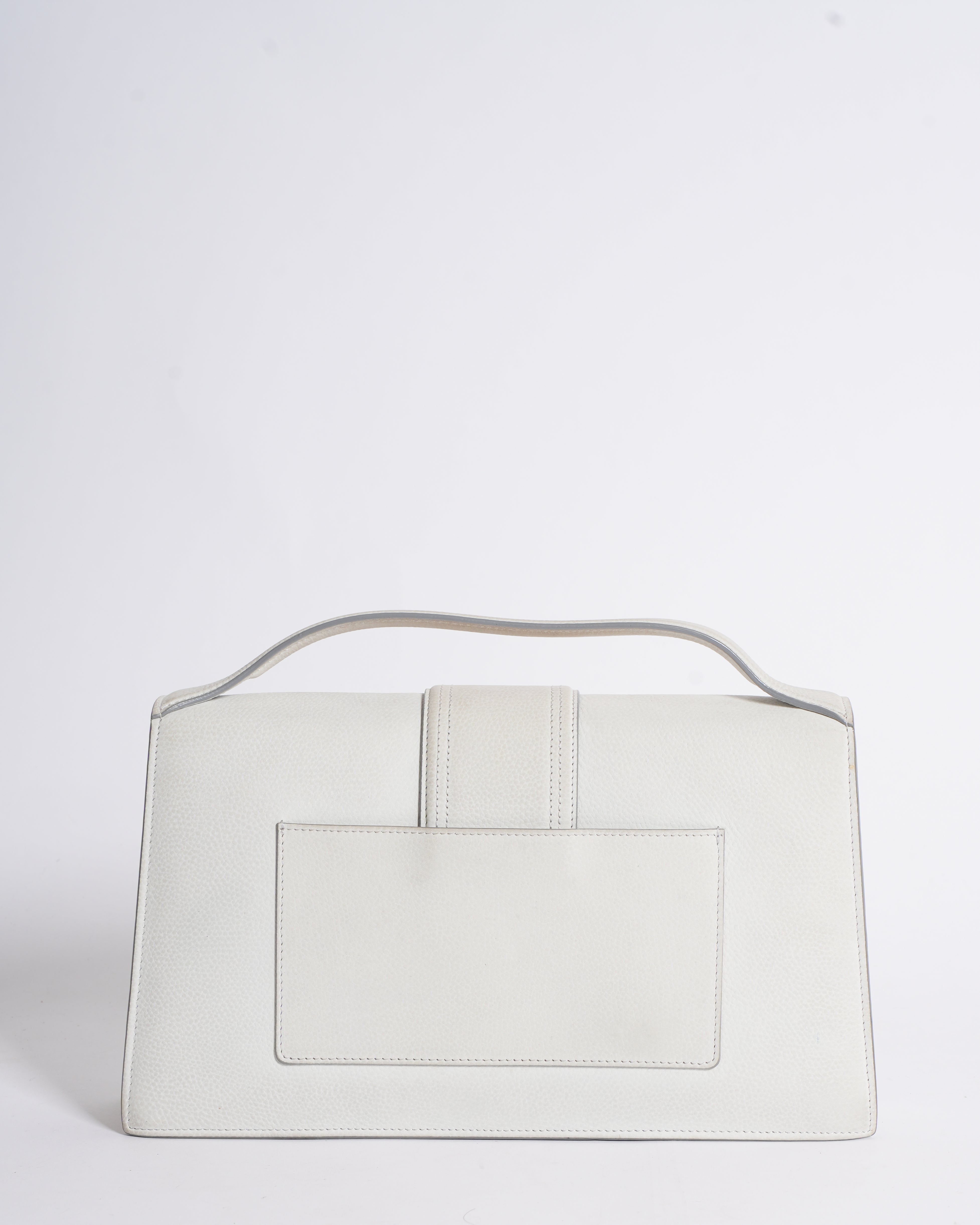 Jacquemus Le Bambinou Flap Bag In White