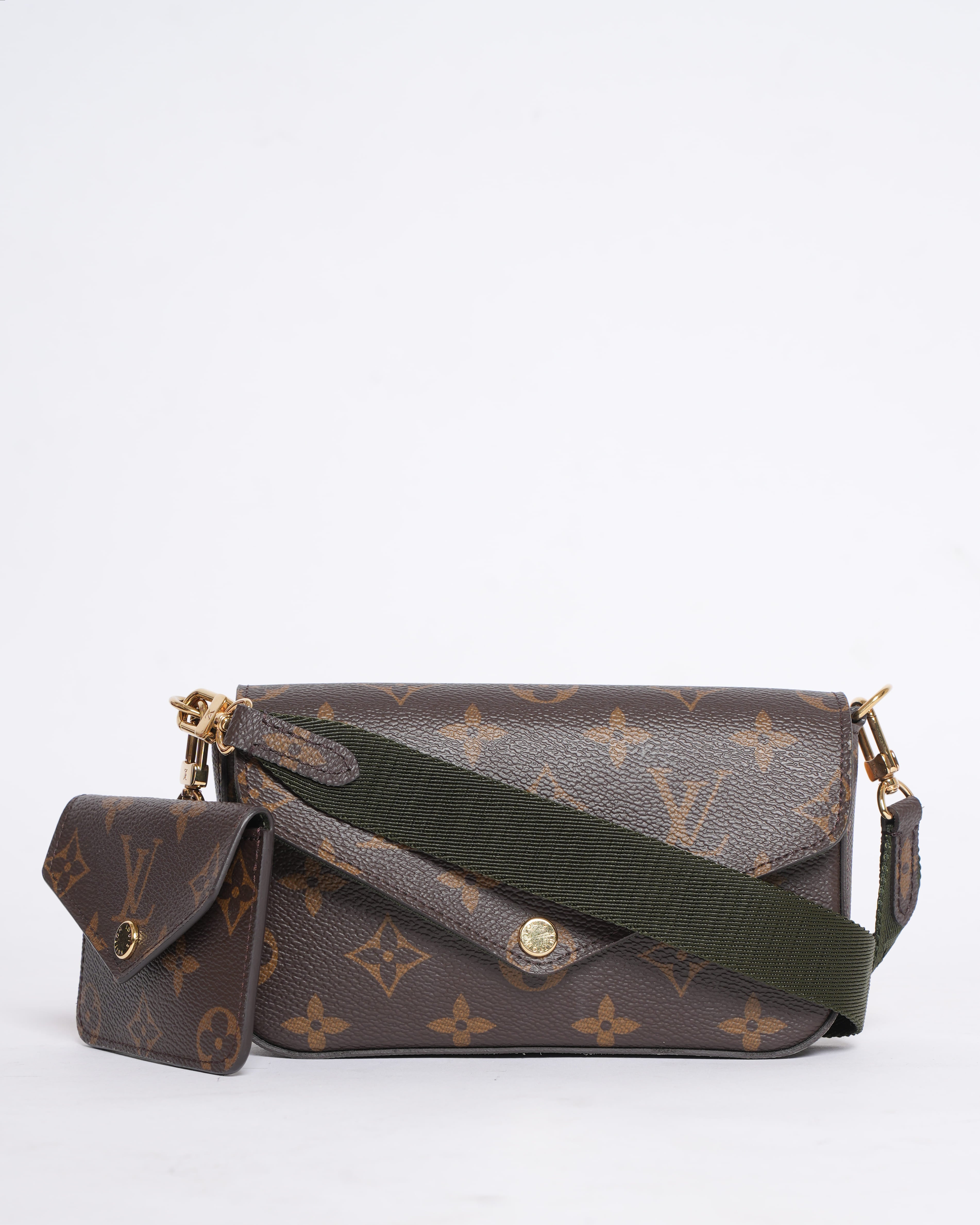 Louis Vuitton Monogram Félicie Strap & Go Crossbody Bag