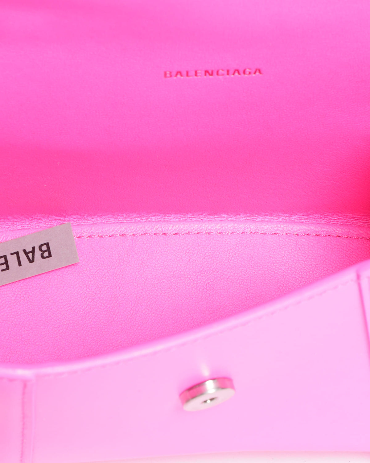 New Balenciaga Top Handle XS Tote Handbag in Pink