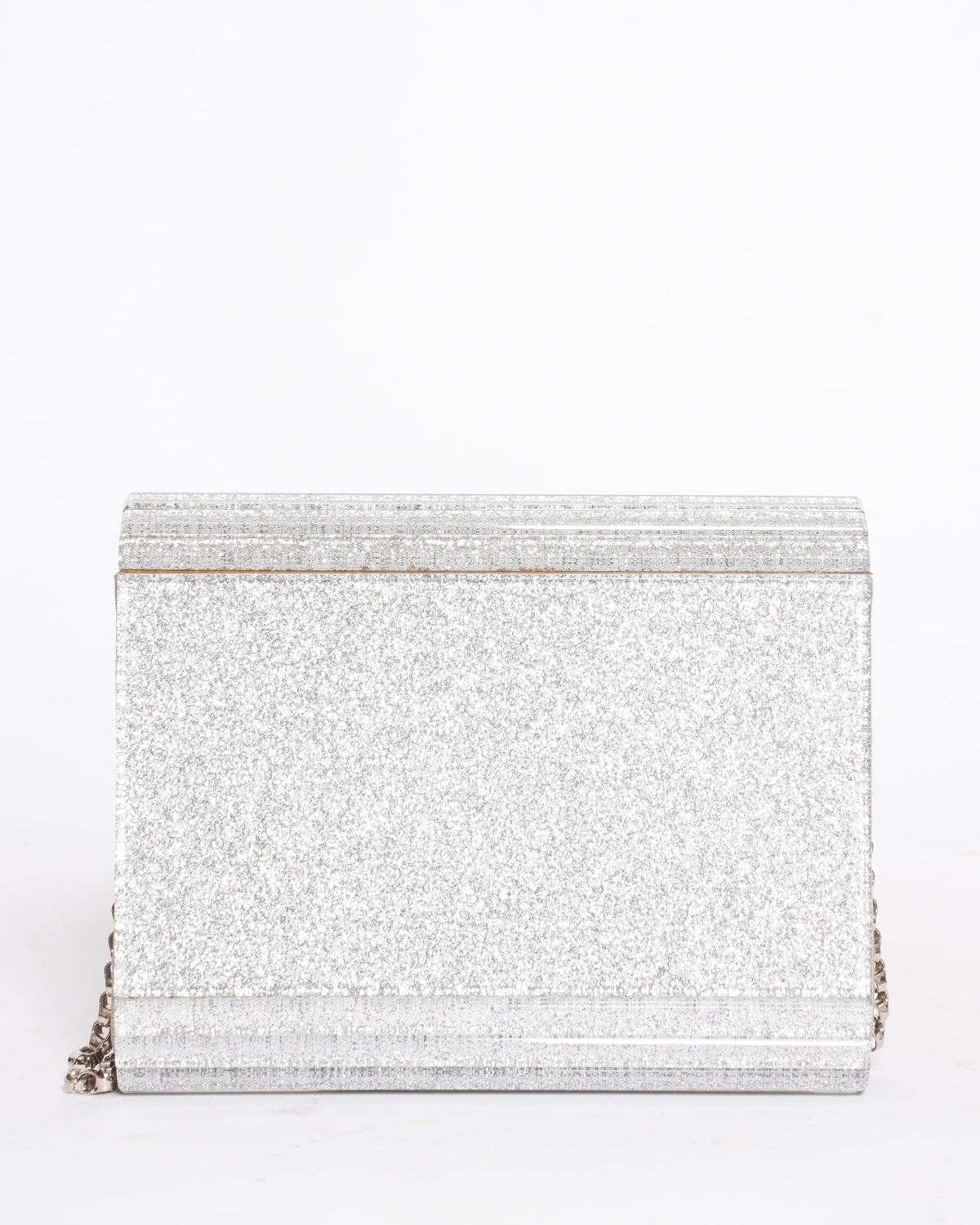 Jimmy Choo Acrylic Shimmer Crossbody Bag