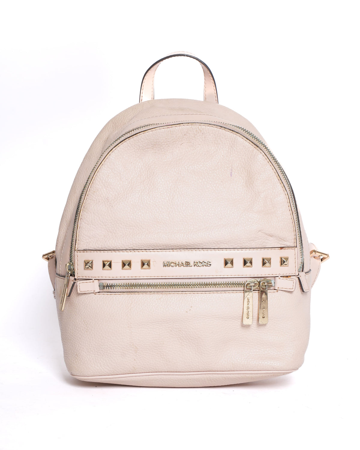 Michael Kors Kenly Backpack in Pink with Spikes