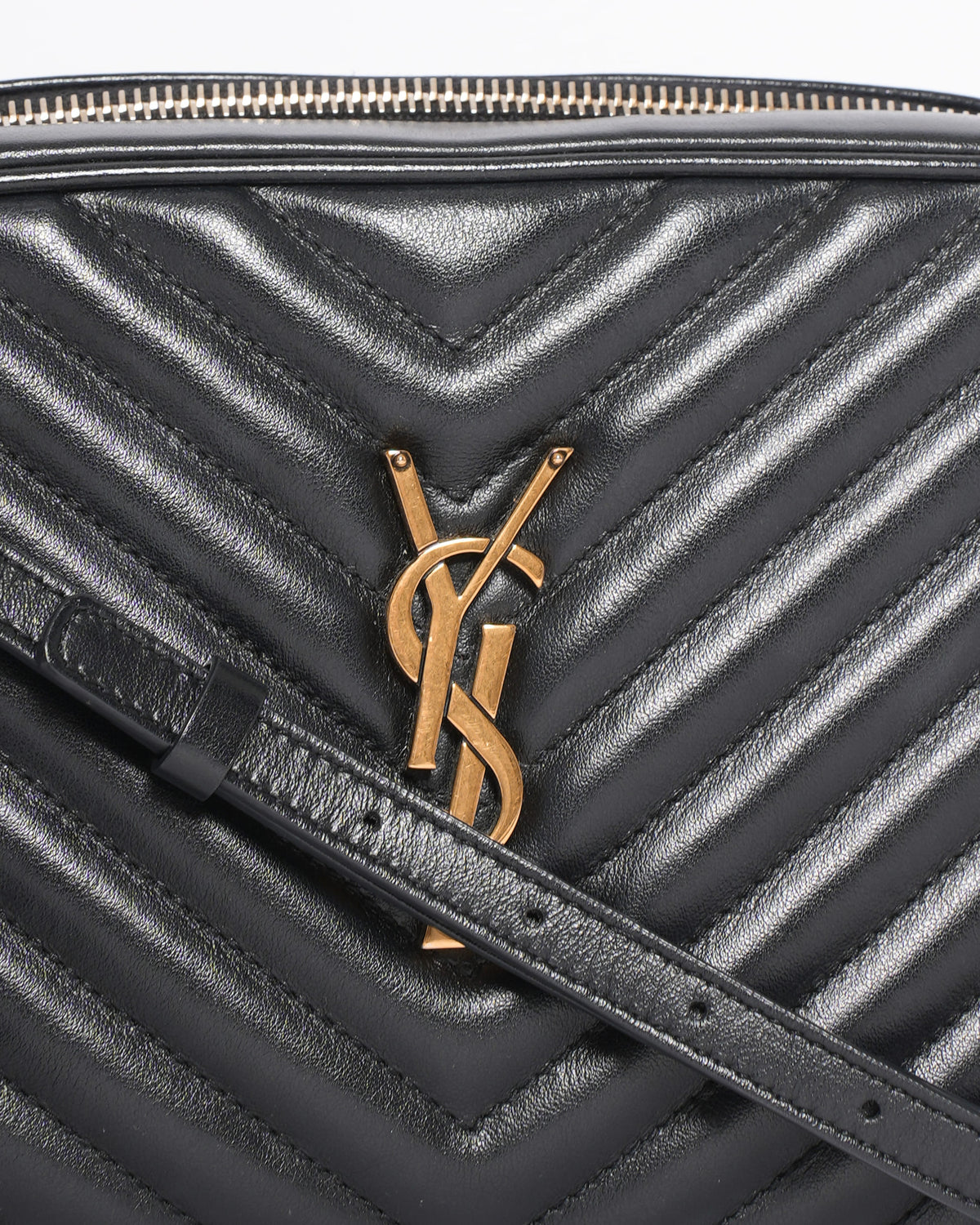 Saint Laurent Lou Camera Bag in Quilted Leather