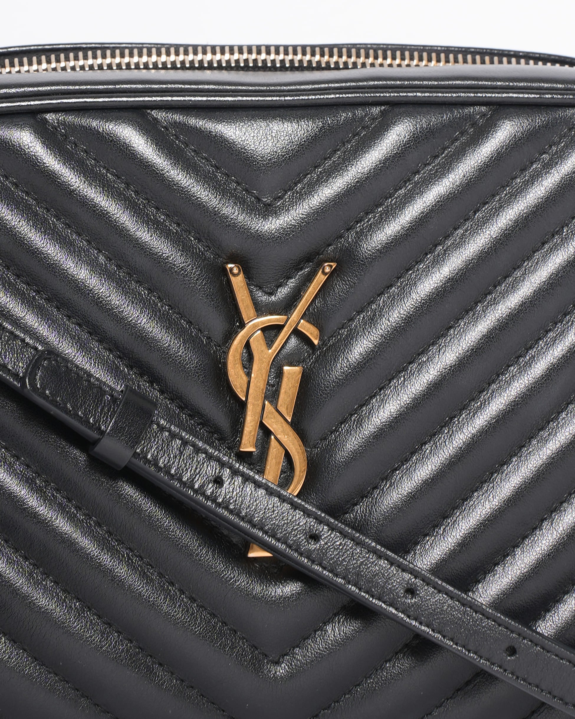 Saint Laurent Lou Camera Bag in Quilted Leather