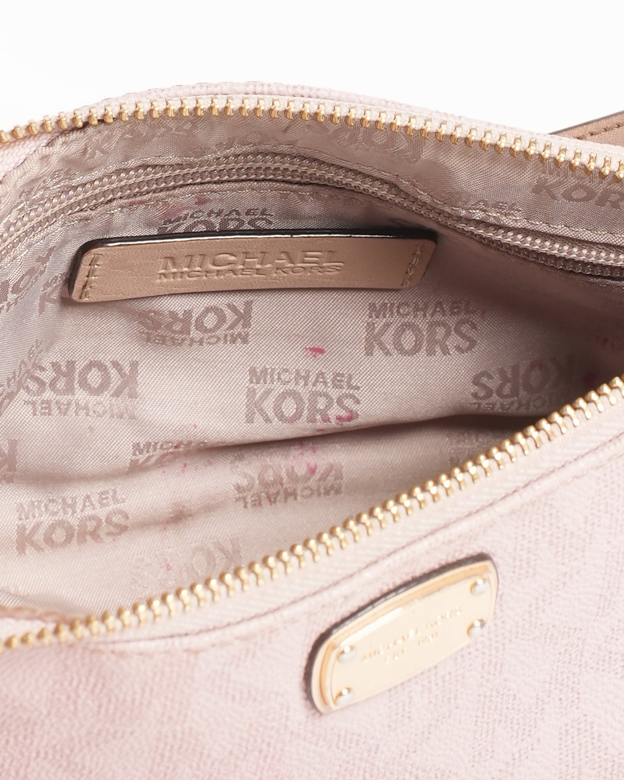 Michael Kors Monogram Mini Crossbody Bag