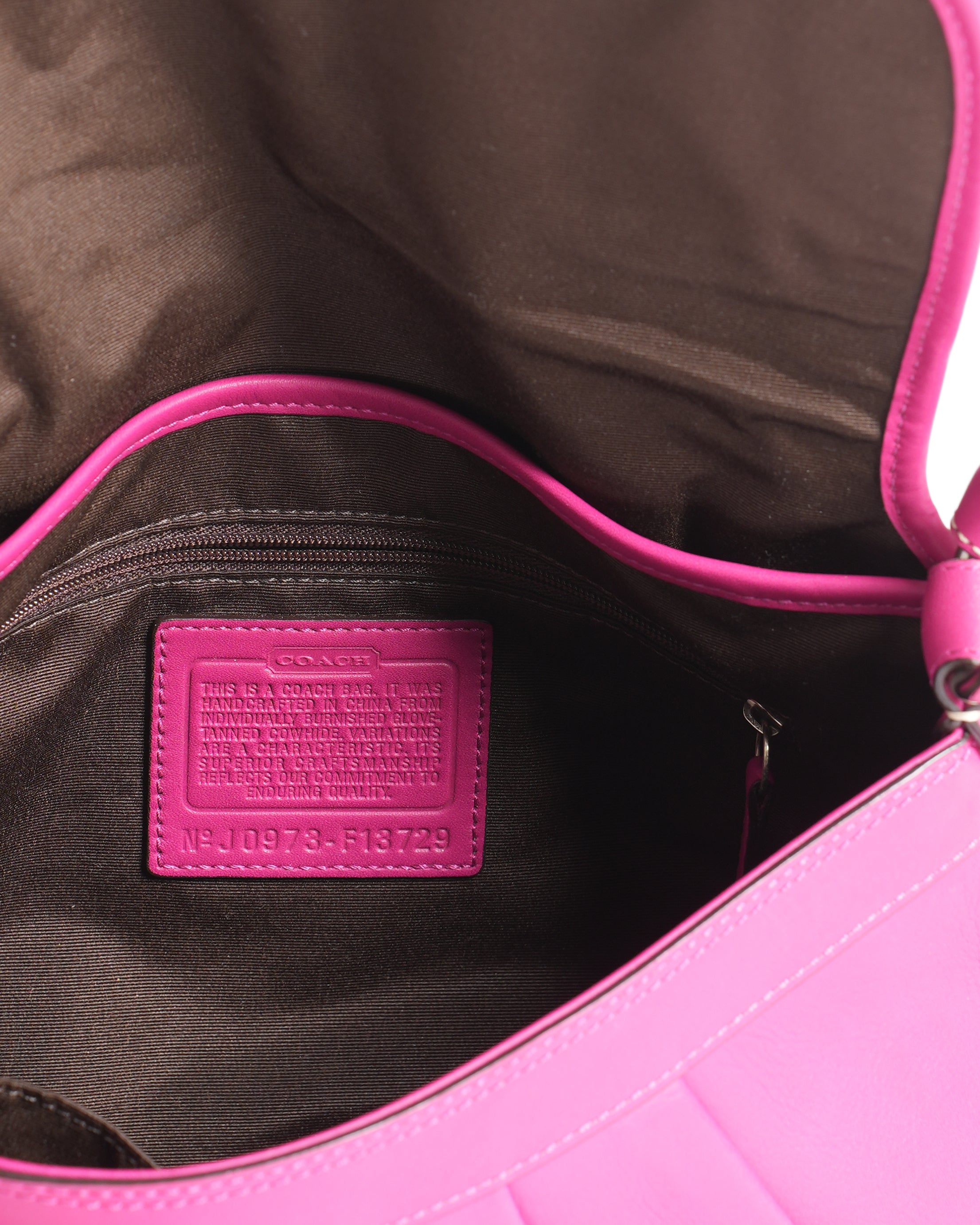 Coach Shouler bag in pink