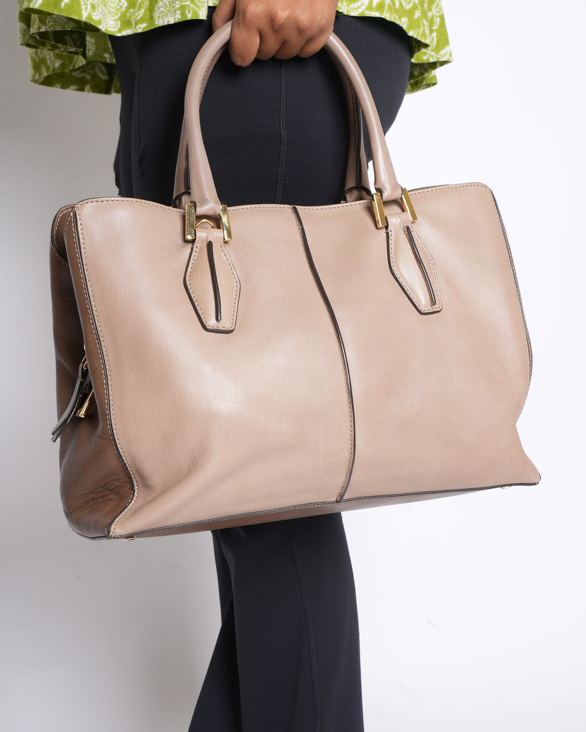 Tod's Tri-Colour D Cube Tote