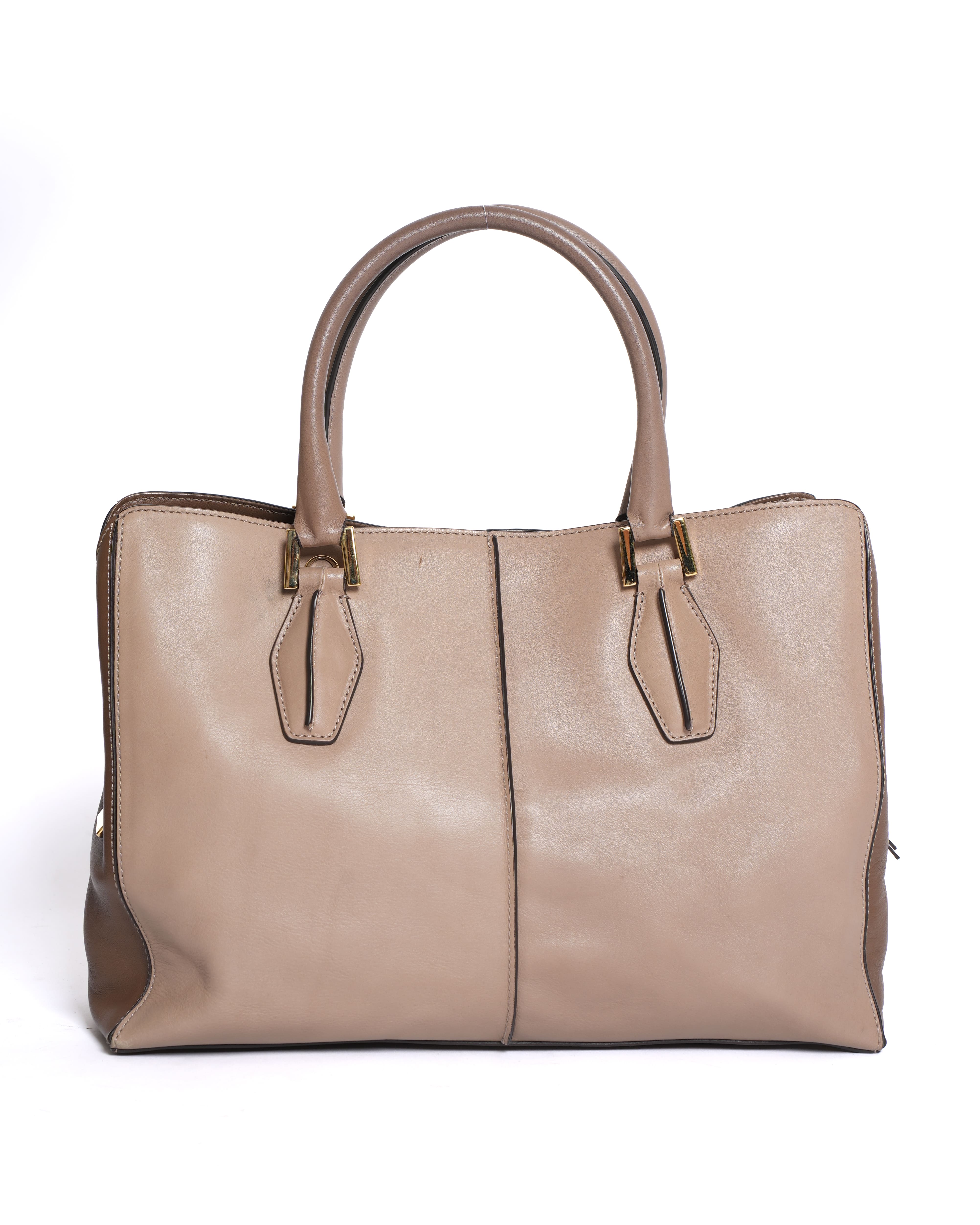 Tod's Tri-Colour D Cube Tote