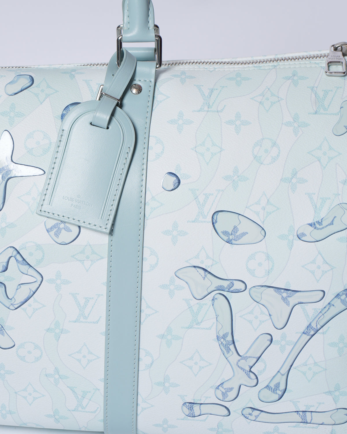 Louis vuitton Keepall Bandoulier Bag Limited Edition Aquagarden Monogram Canvas 50