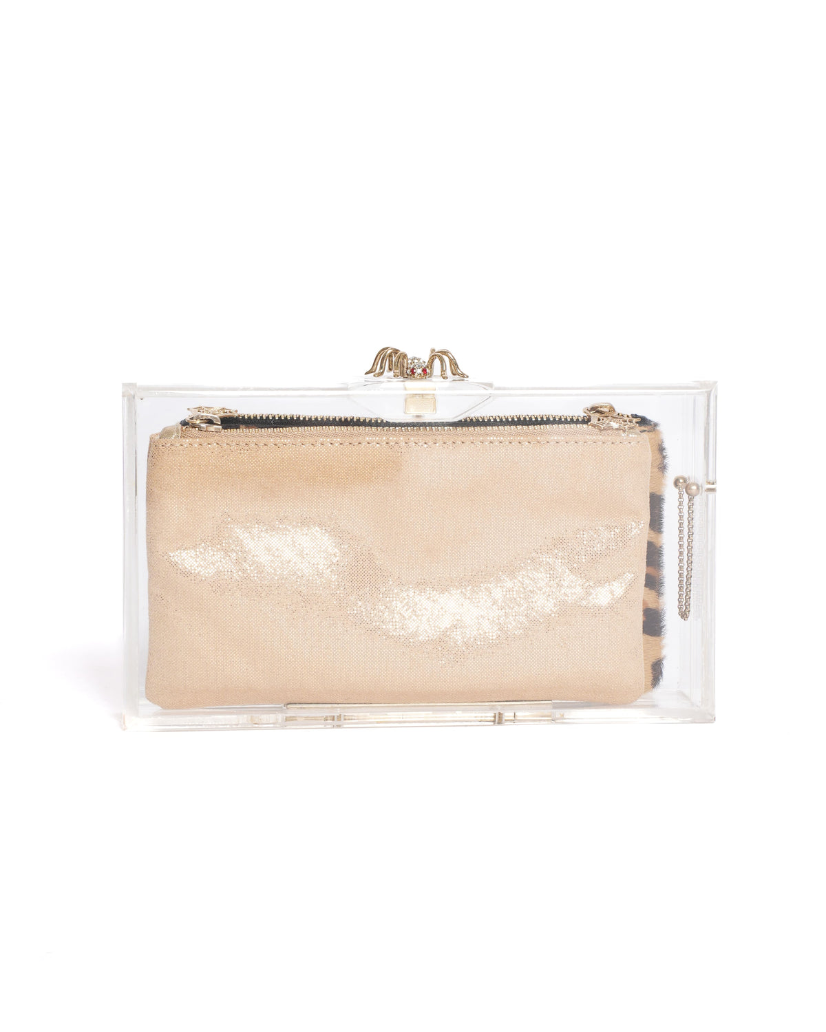 Charlotte Olympia Clutch Plexi Bag