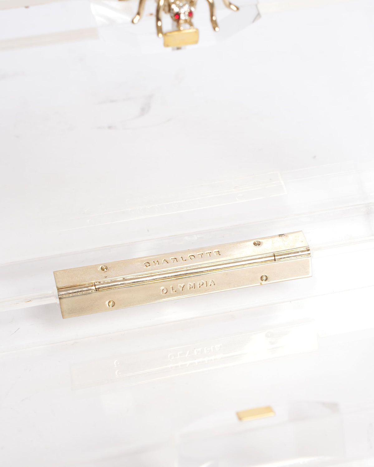 Charlotte Olympia Clutch Plexi Bag