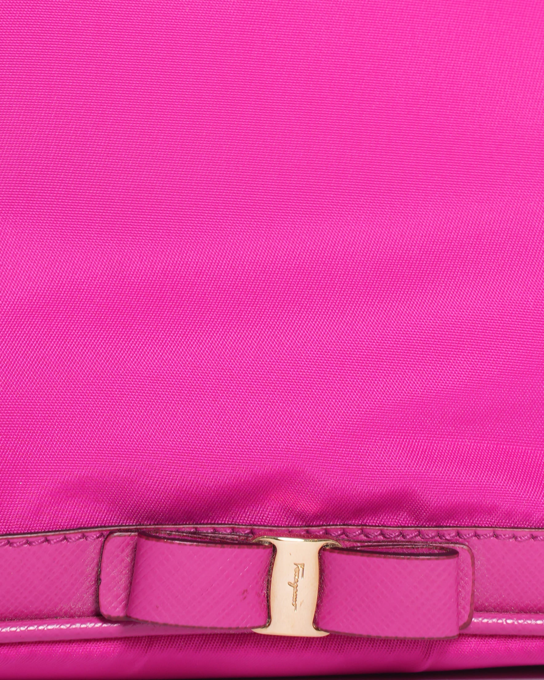 Salvatore Ferragamo Pink Vara Bow Bag