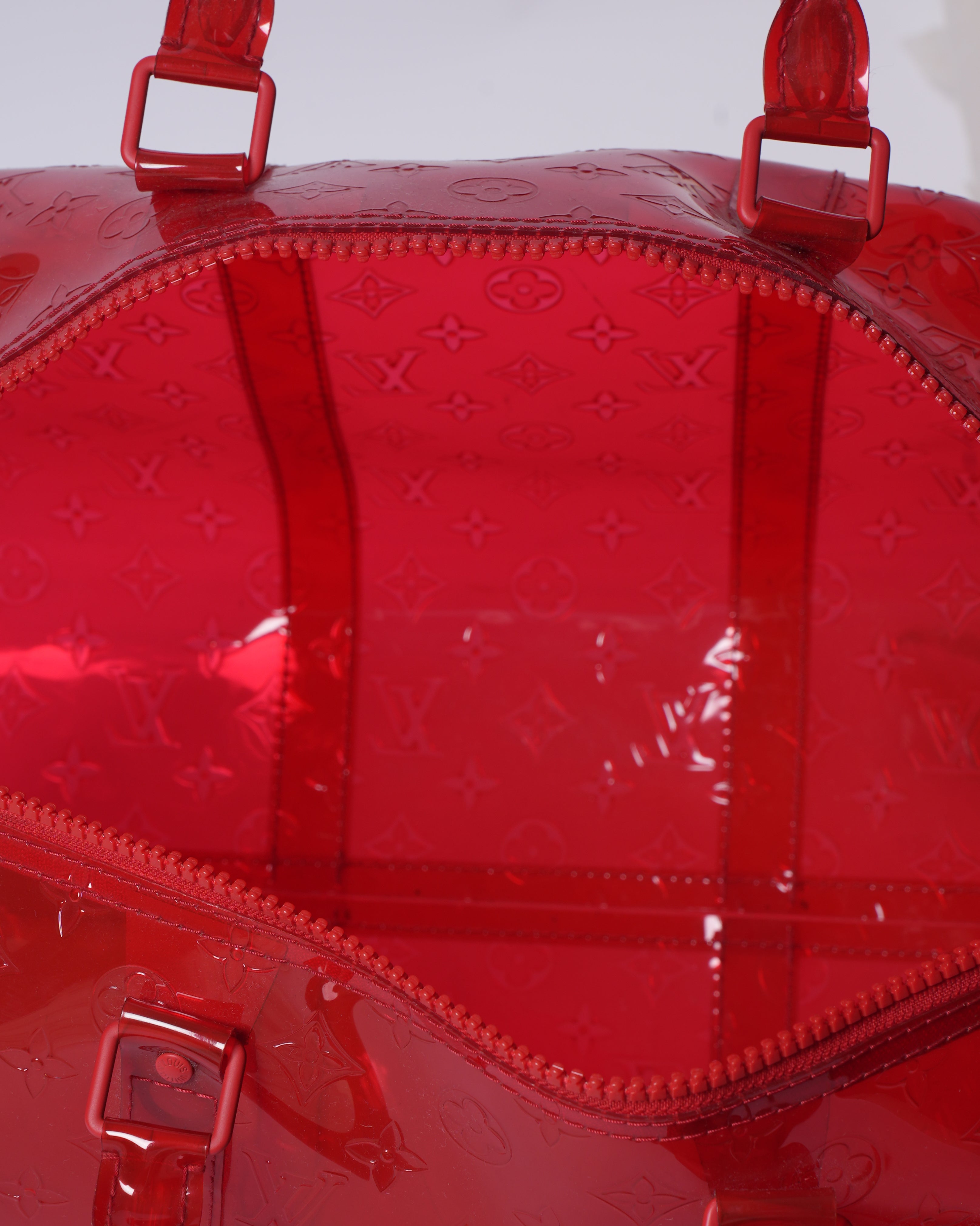 Louis vuitton RGB Keepall Bandouliere 50 Travel Bag In Red