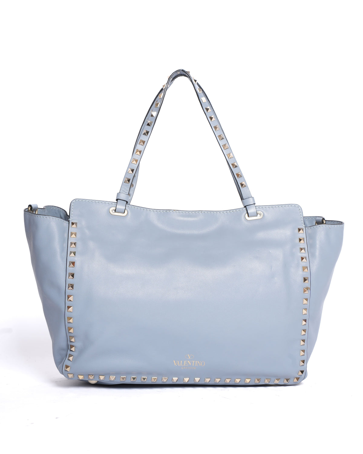 Valentino Rockstud Trapeze Medium Leather Shoulder Bag