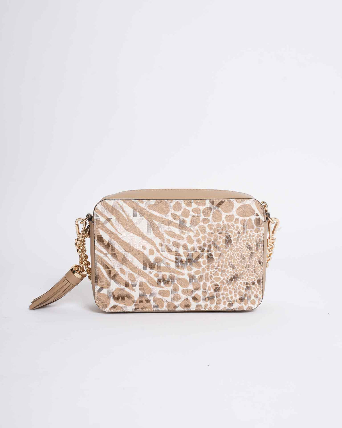 New Michael Kors crossbody bag with a mustard and white