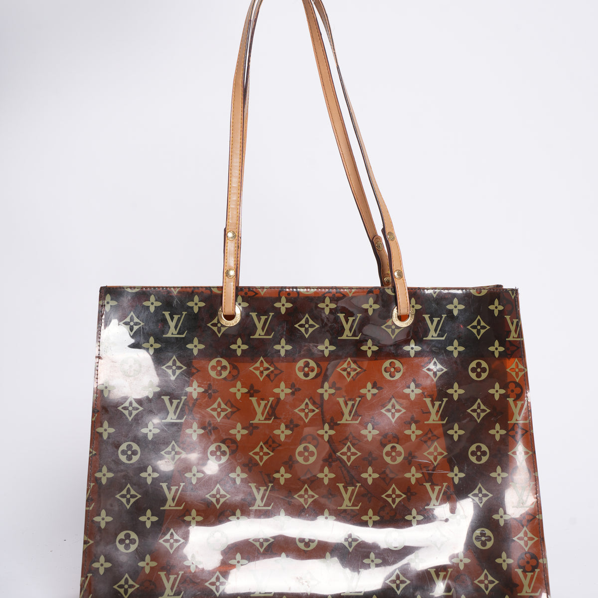 Transparent Lv Clear Tote Louis Vuitton Translucent Monogram Ambre