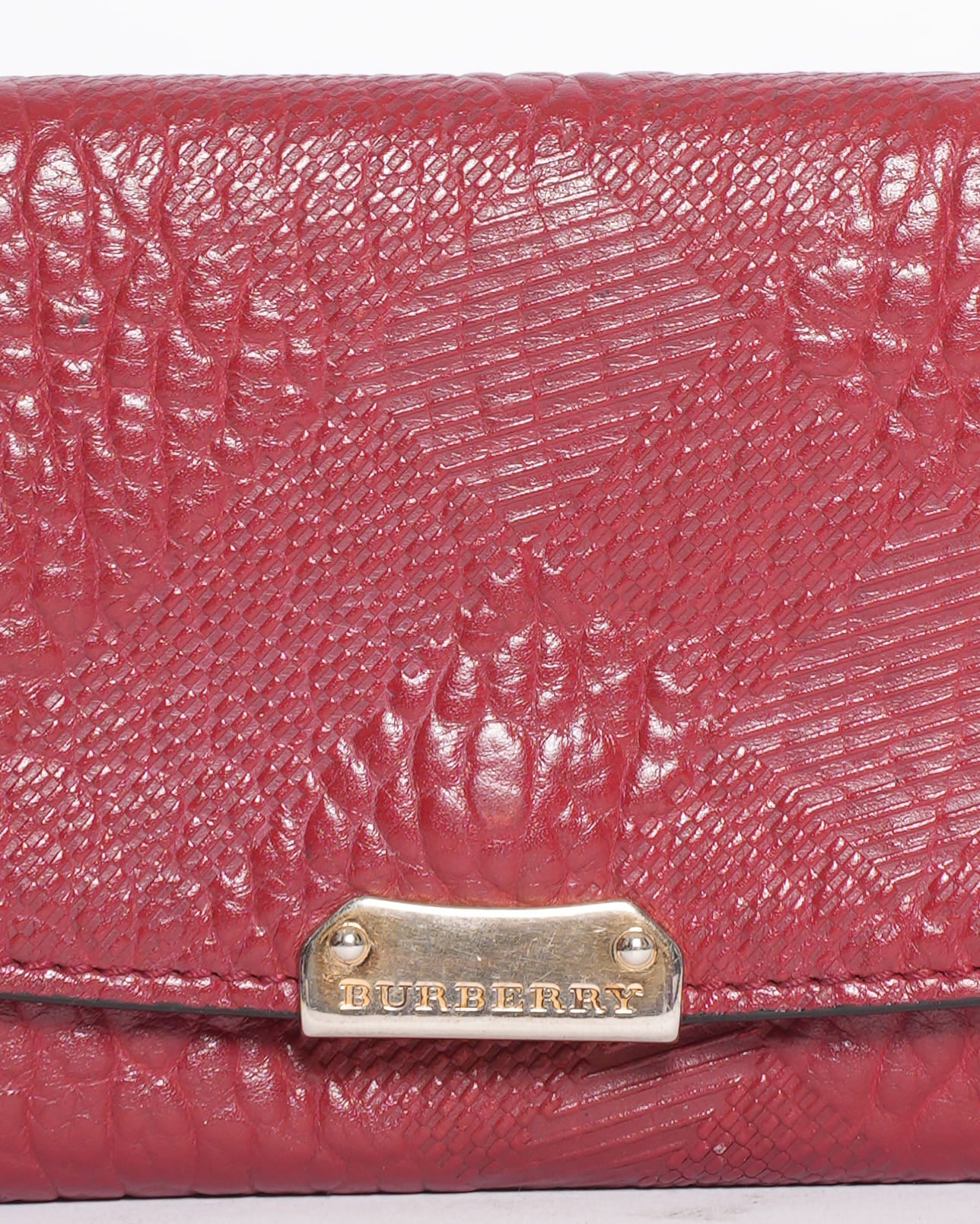 Burberry Women's Wallet in Red