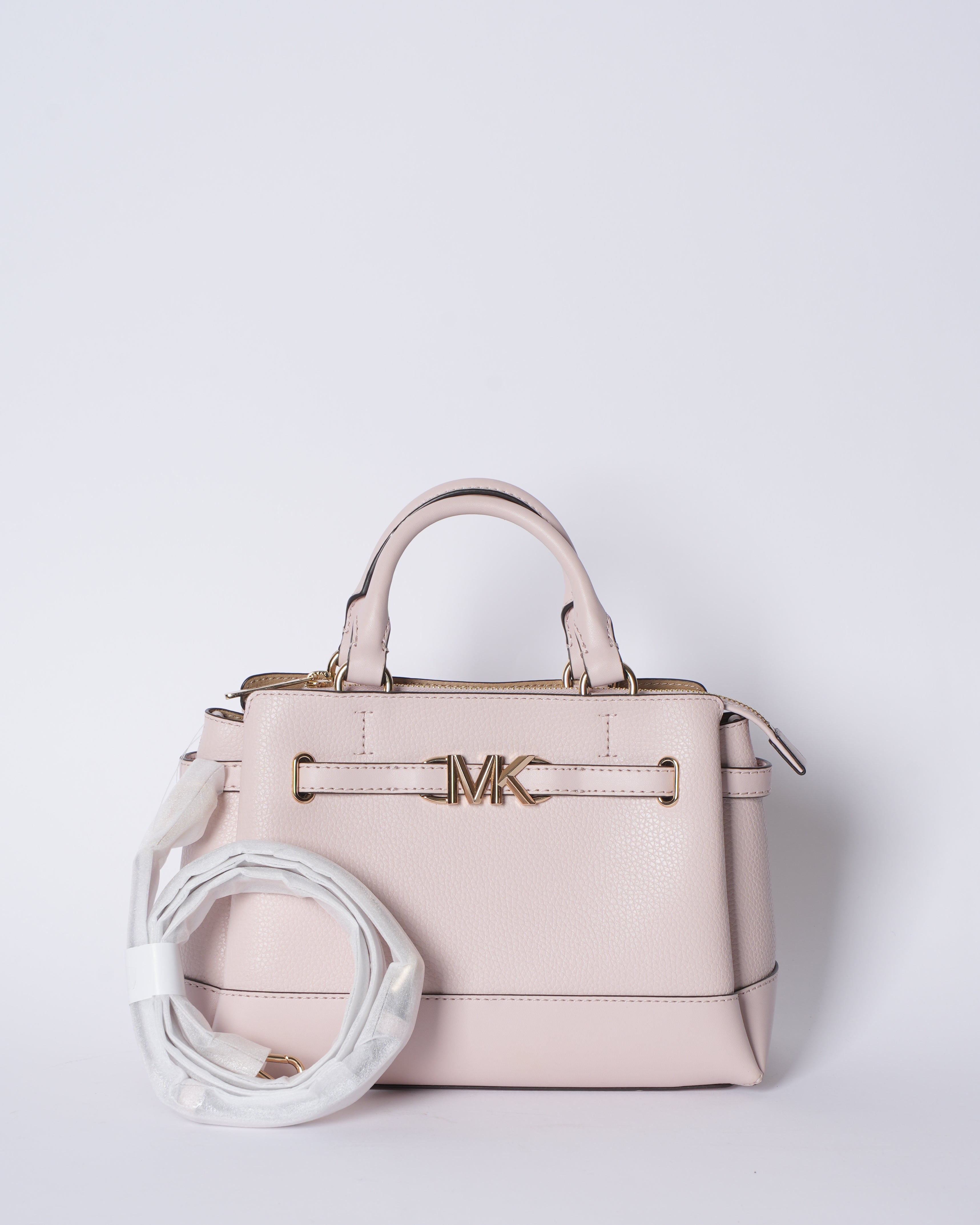 MK Powder Blush Small Belted Satchel