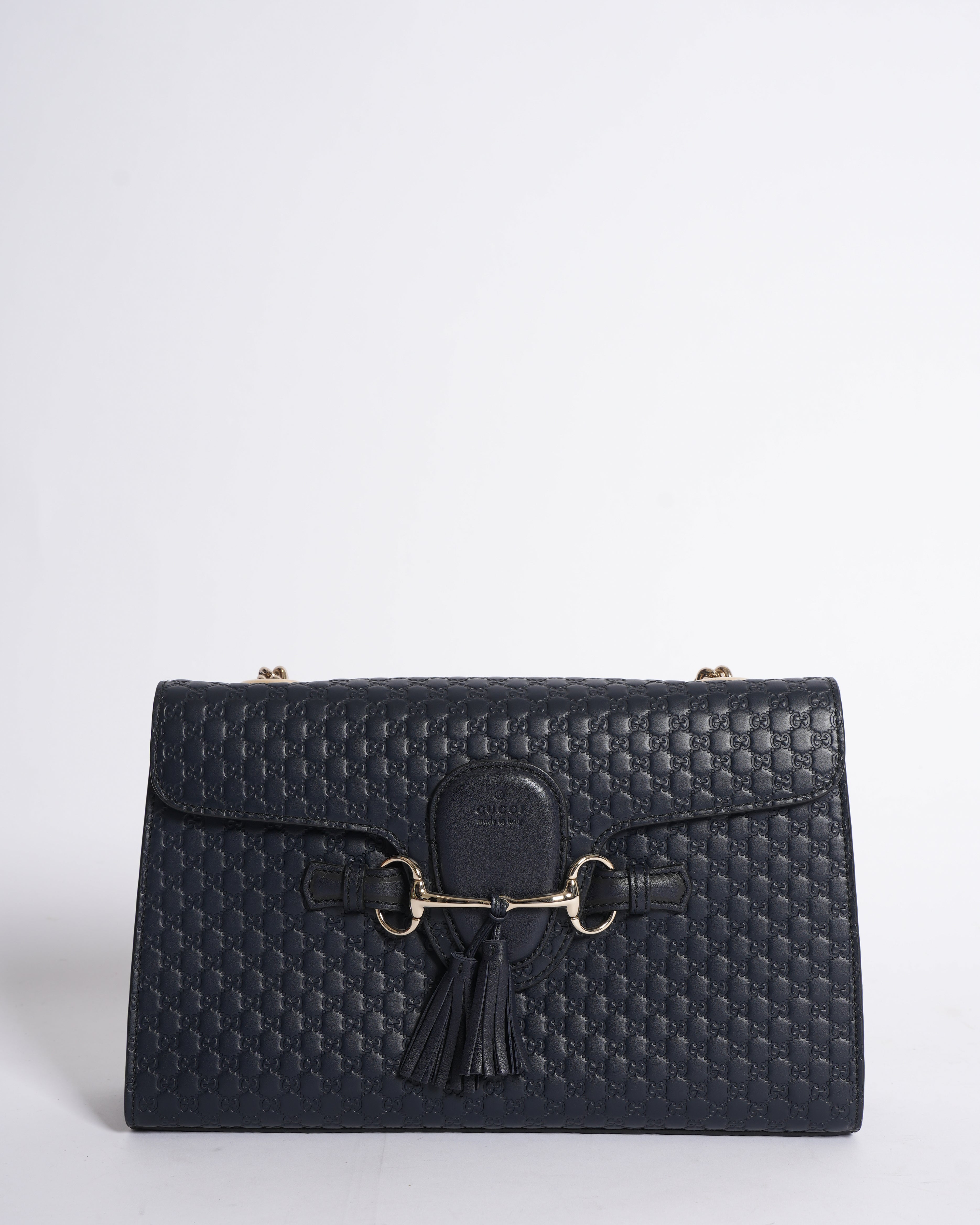 Gucci emily guccissima mini shoulder bag