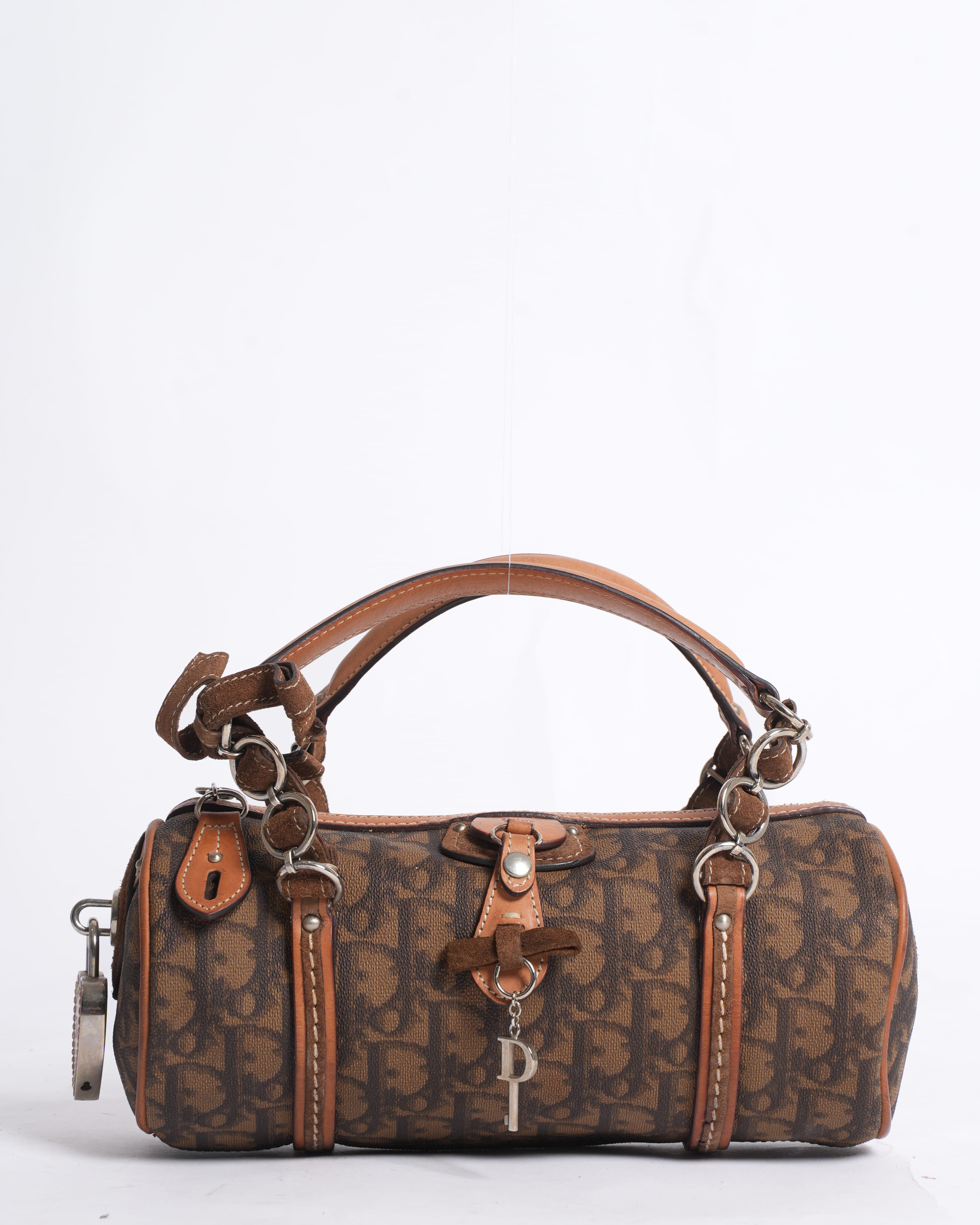 Christian Dior Mini Trotter Romantic Brown Bag