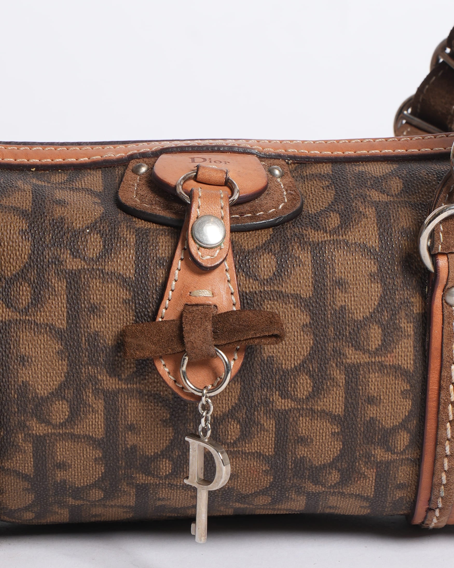 Christian Dior Mini Trotter Romantic Brown Bag
