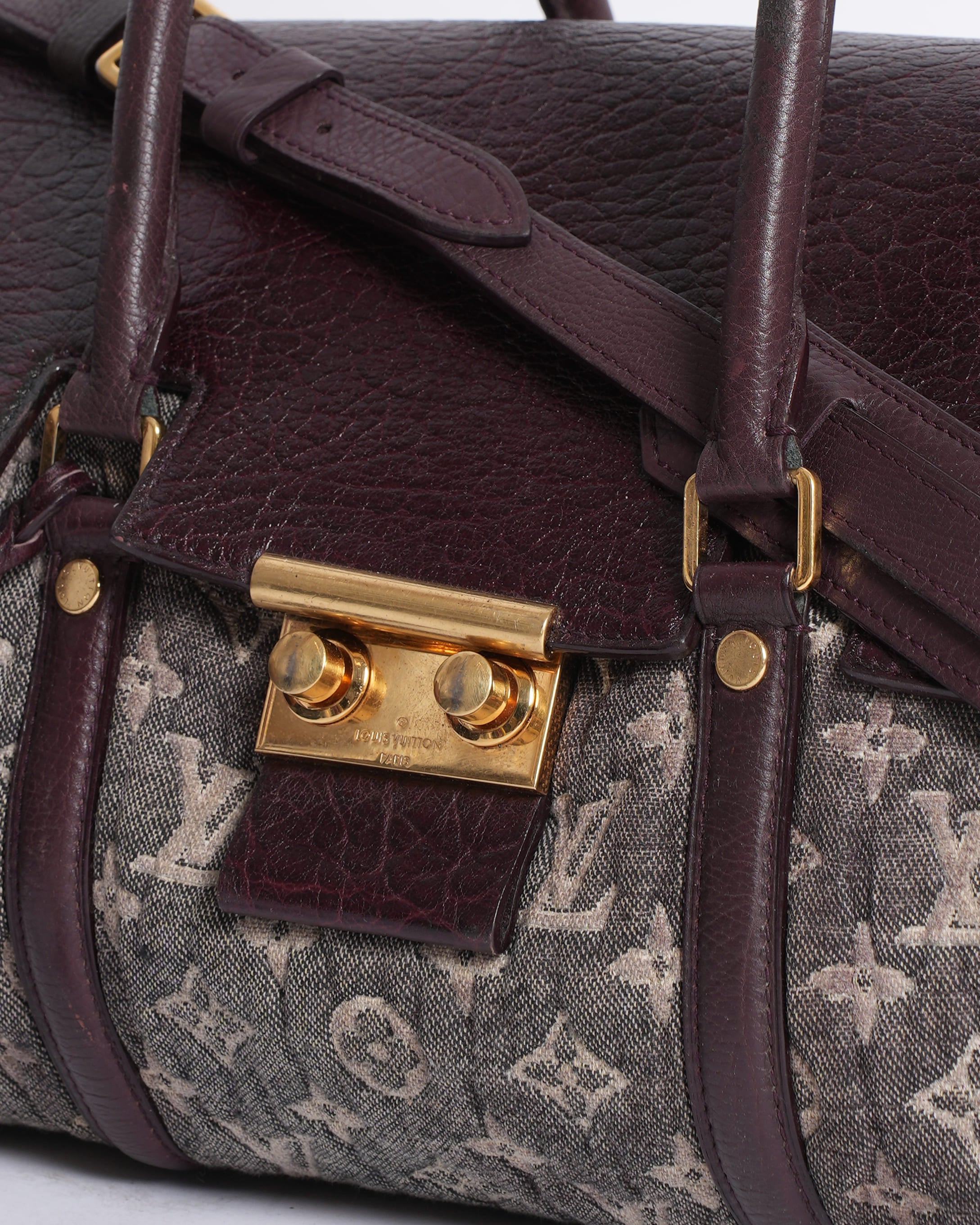 Louis Vuitton Limited Edition Grey Monogram Volupté Bag
