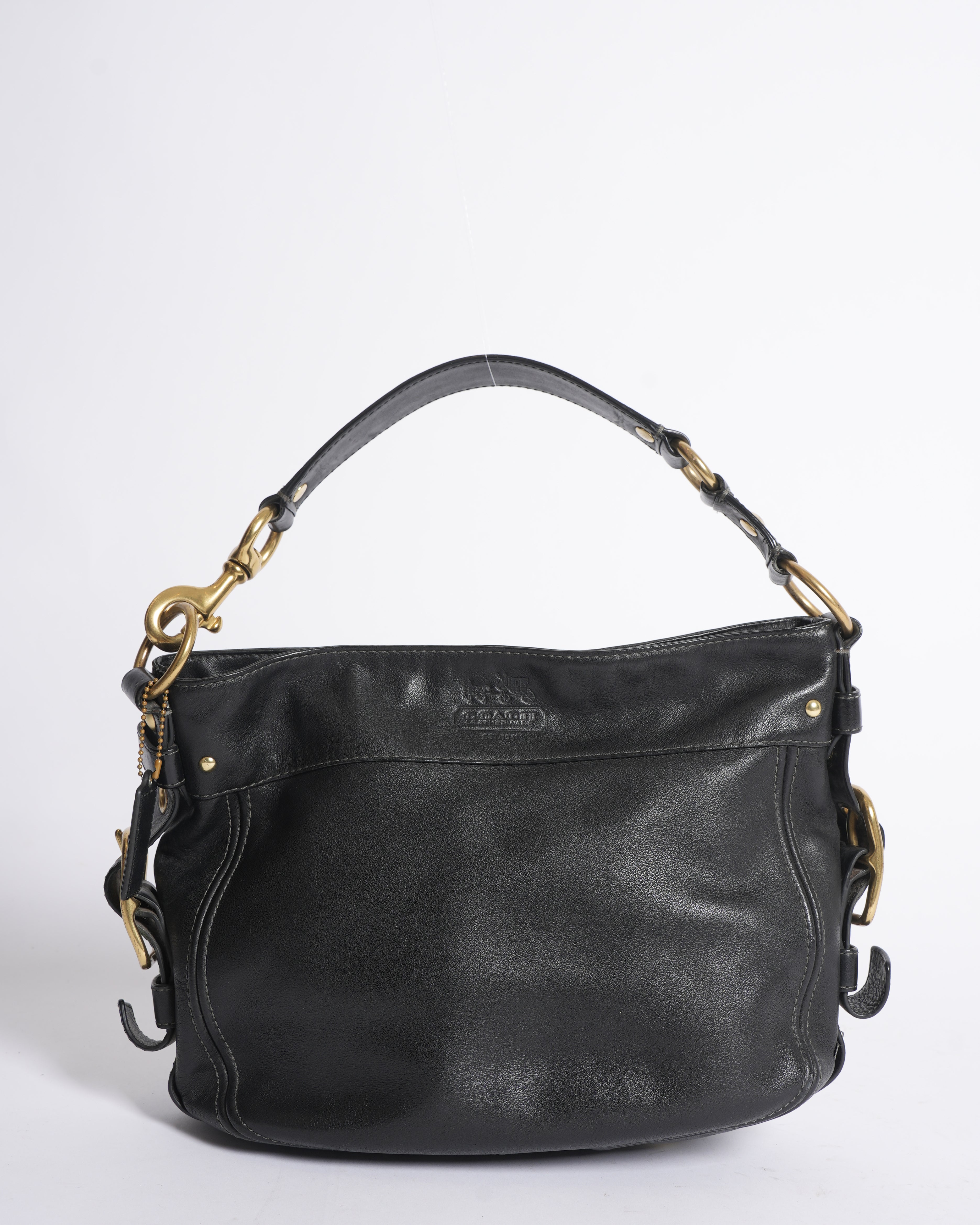 Coach Shoulder Bag In Black