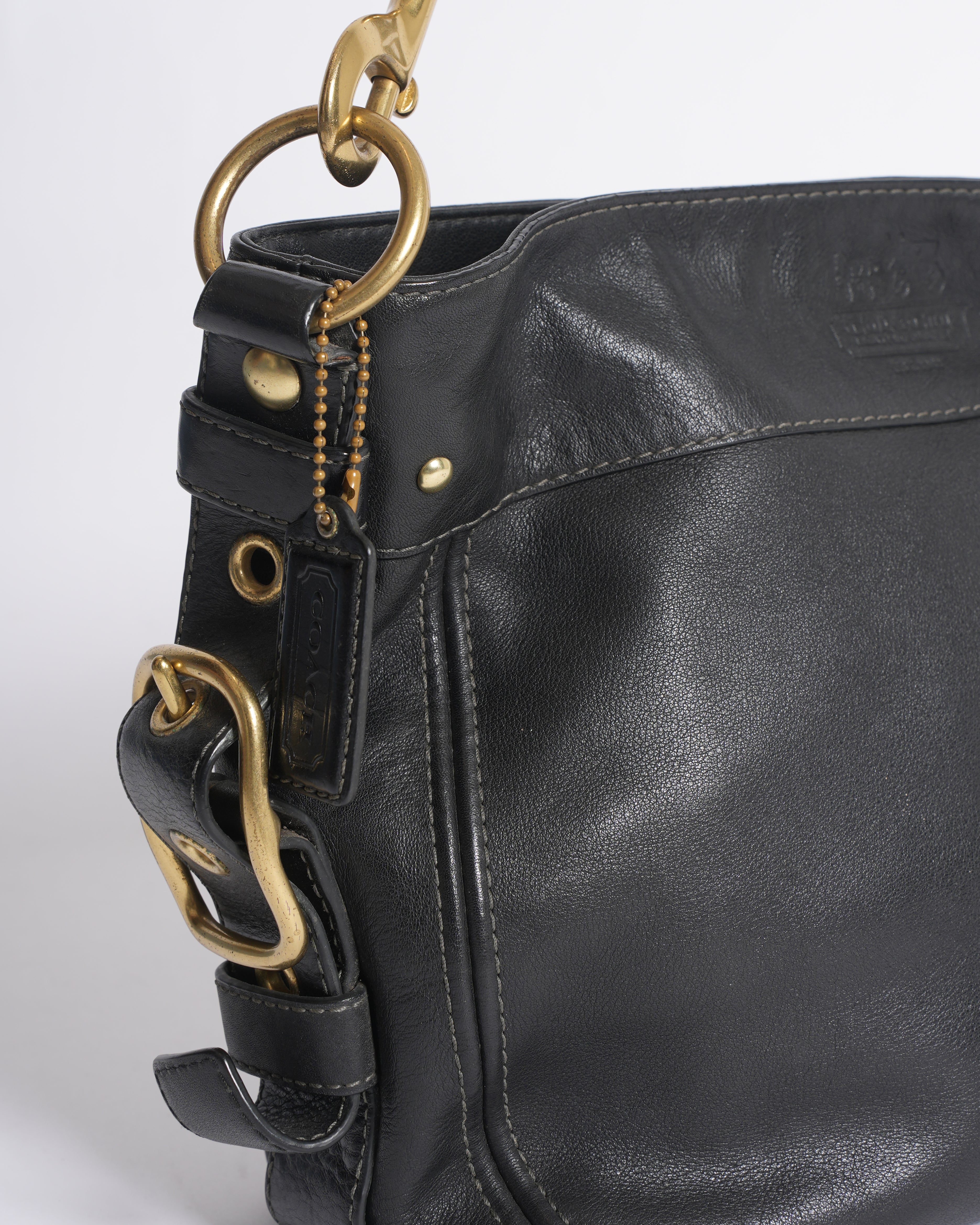 Coach Shoulder Bag In Black