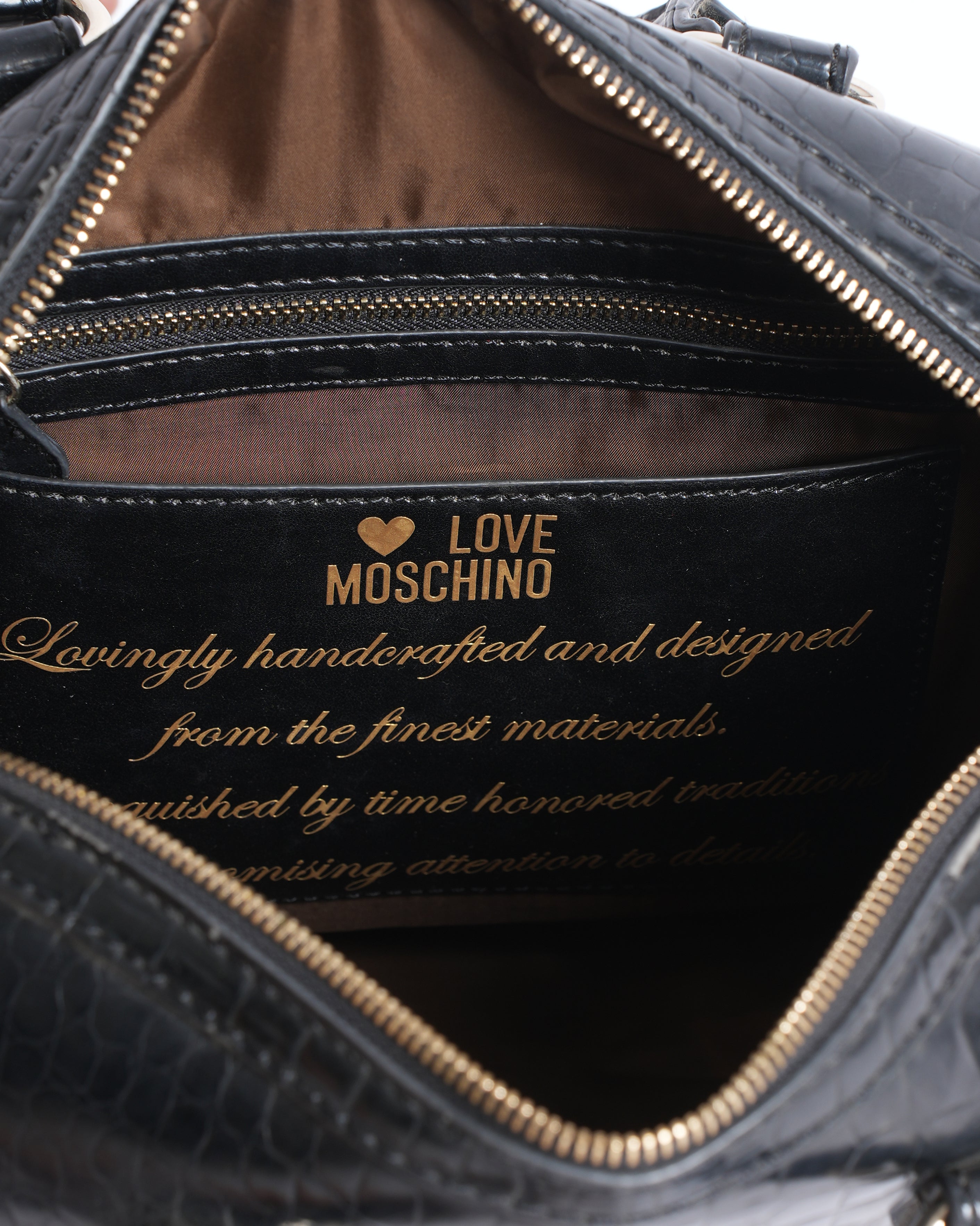 Love Moschino Choc Embossed Handheld Tone