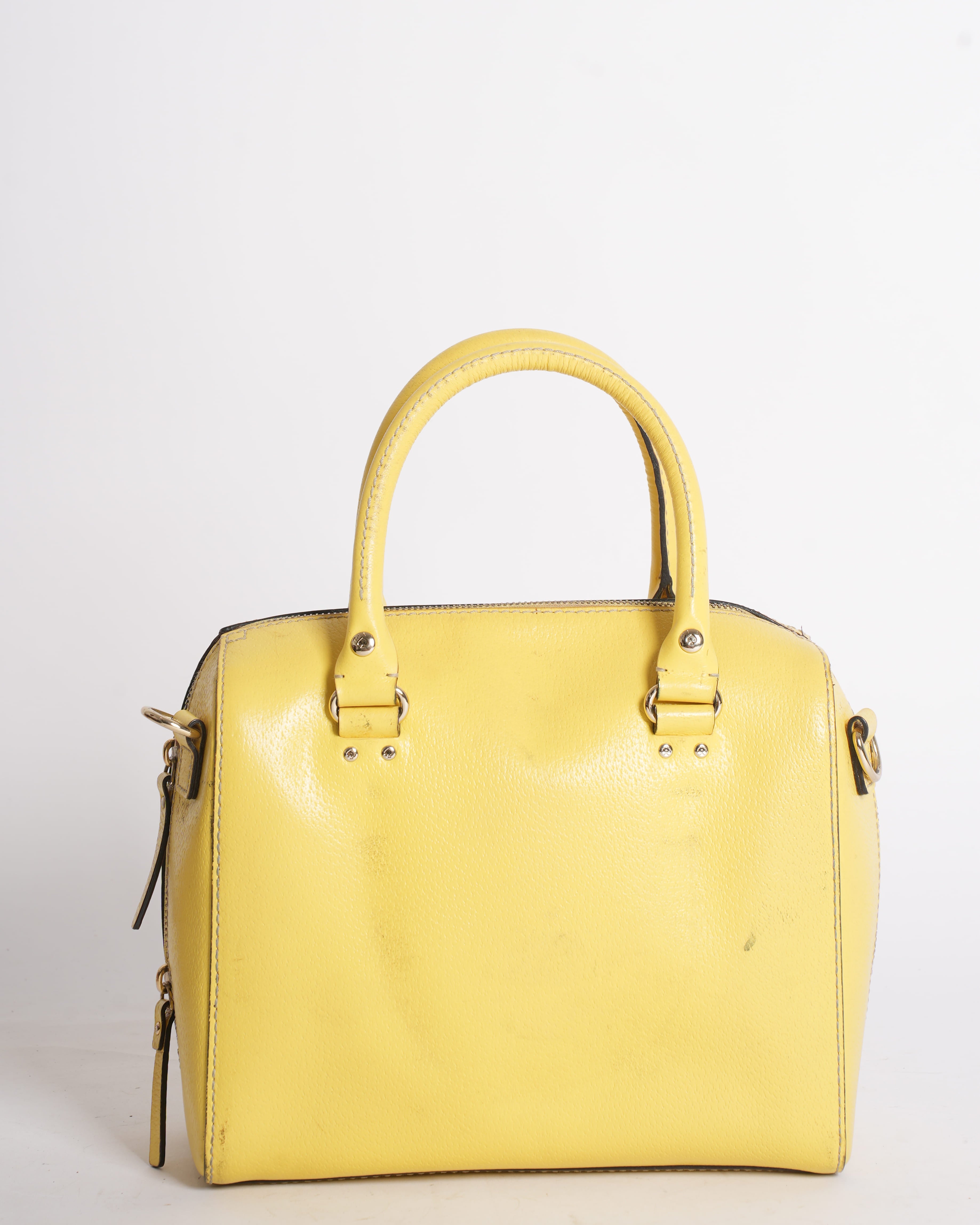 Kate Spade Yellow Alessa Wellesley Bag