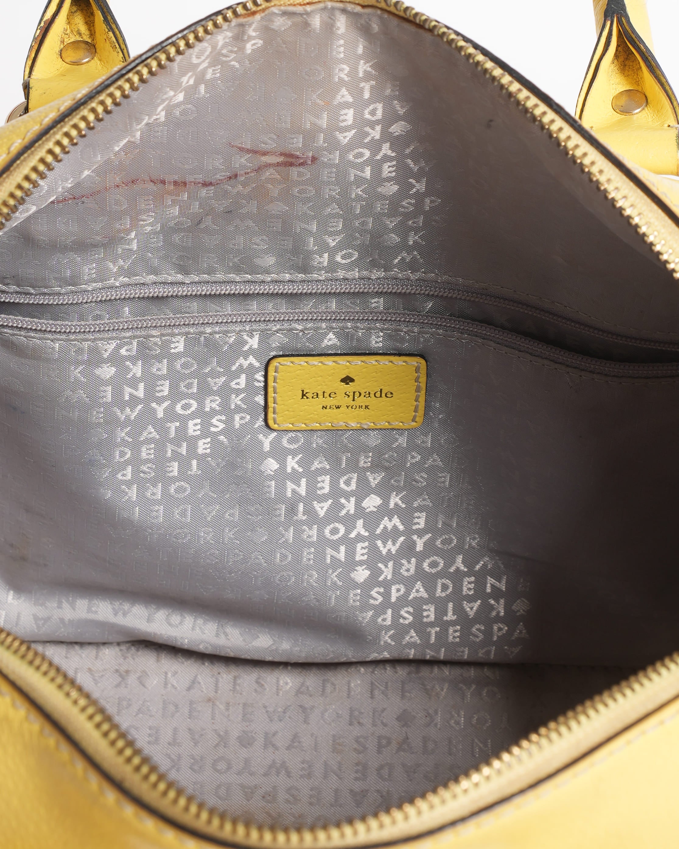 Kate Spade Yellow Alessa Wellesley Bag