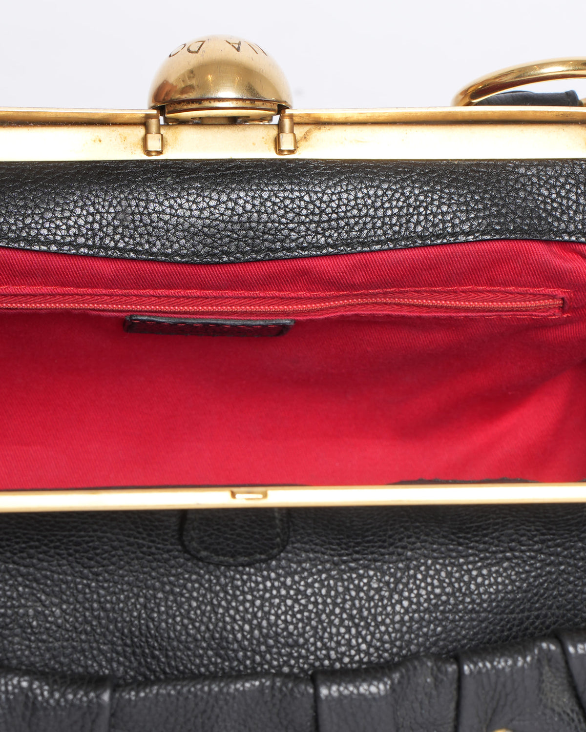 Prada White Saffiano Top Handle Satchel with Thick Shoulder Strap