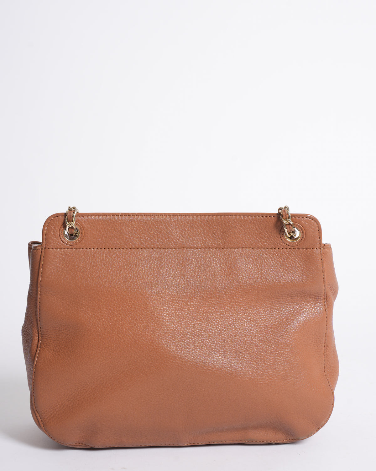 Tory Burch Quilted Crossbody Bag In Tan