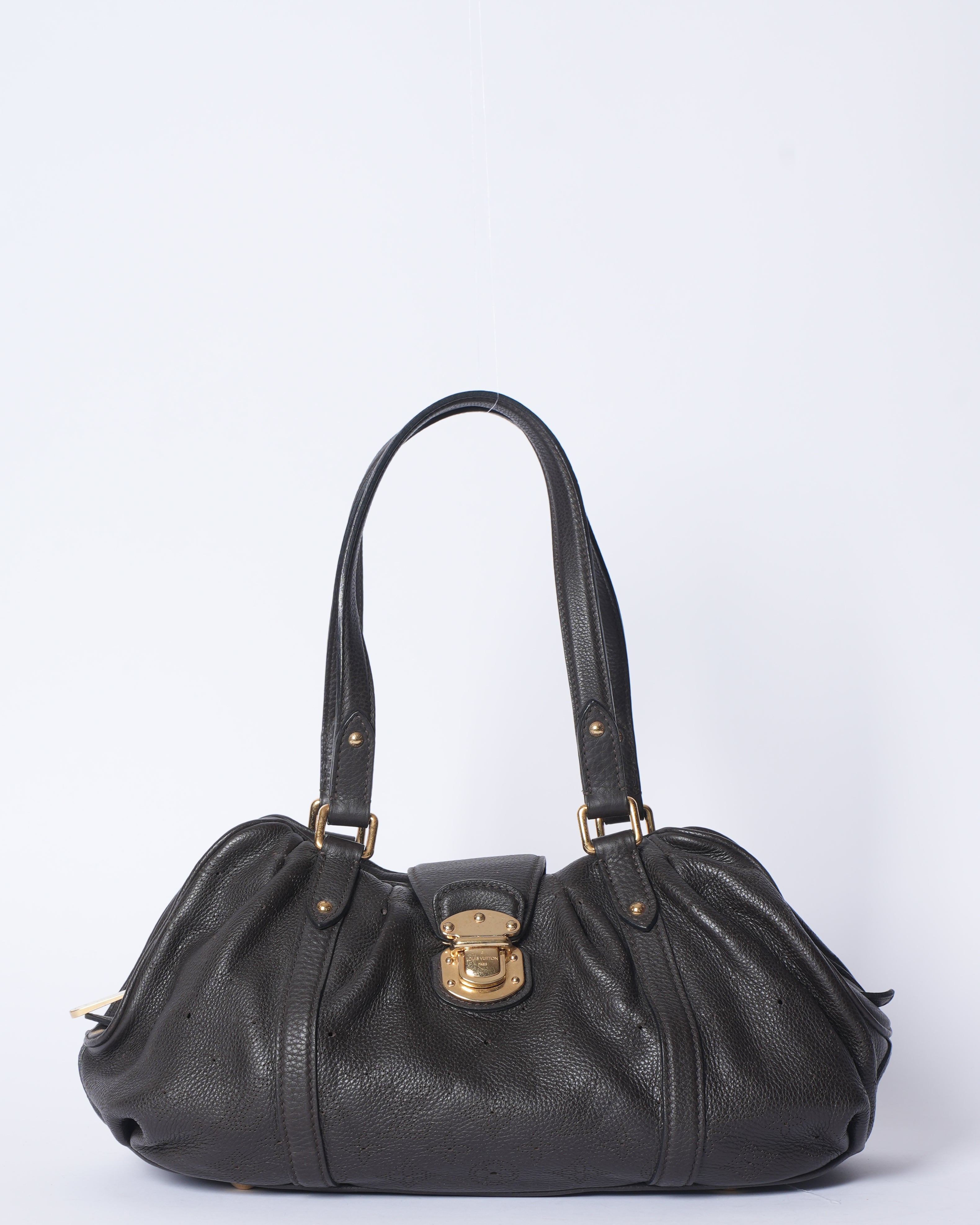 LV Mahina Babylone Dark Brown Shoulder Bag