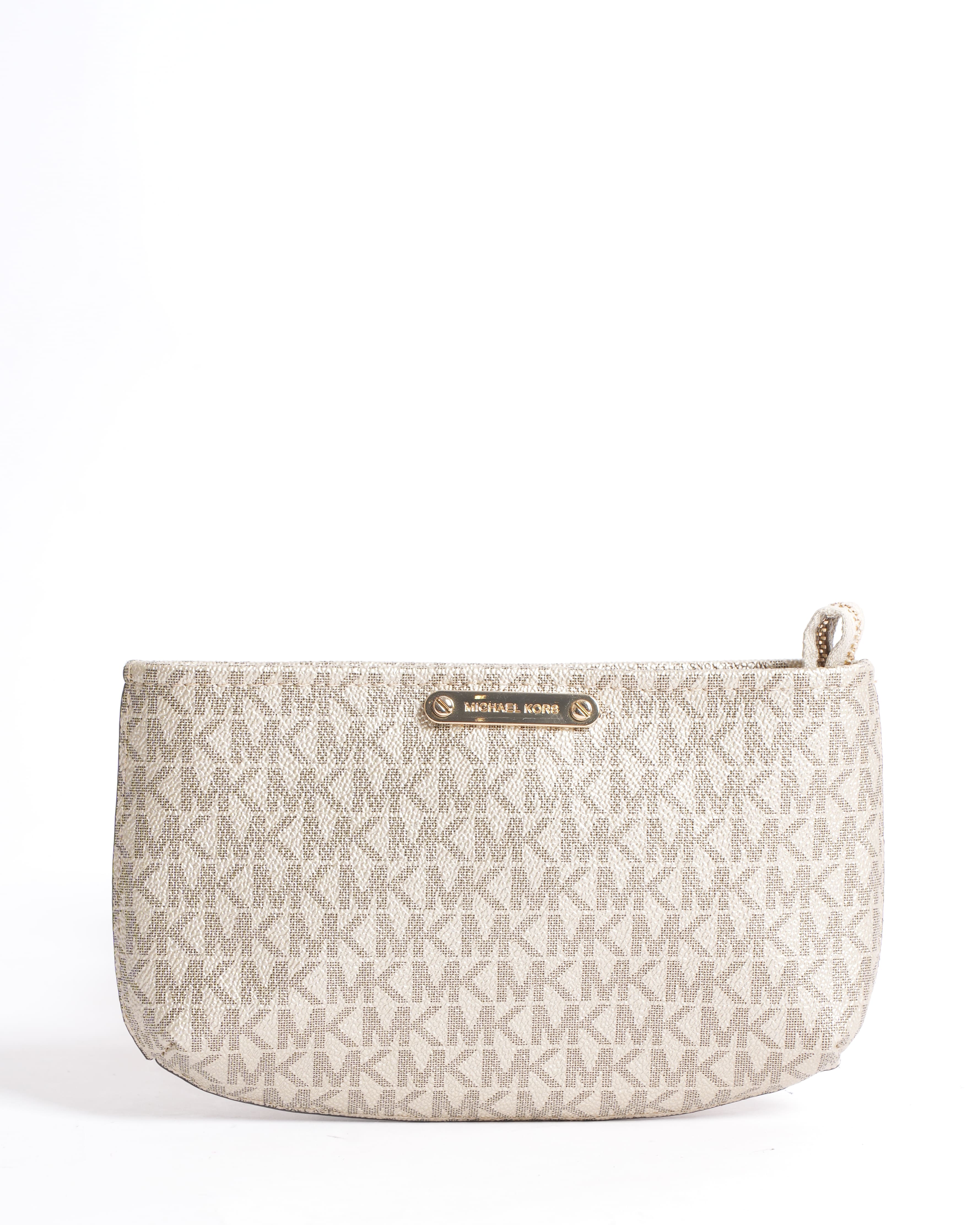 Michael kors jet set signature belt strap bag