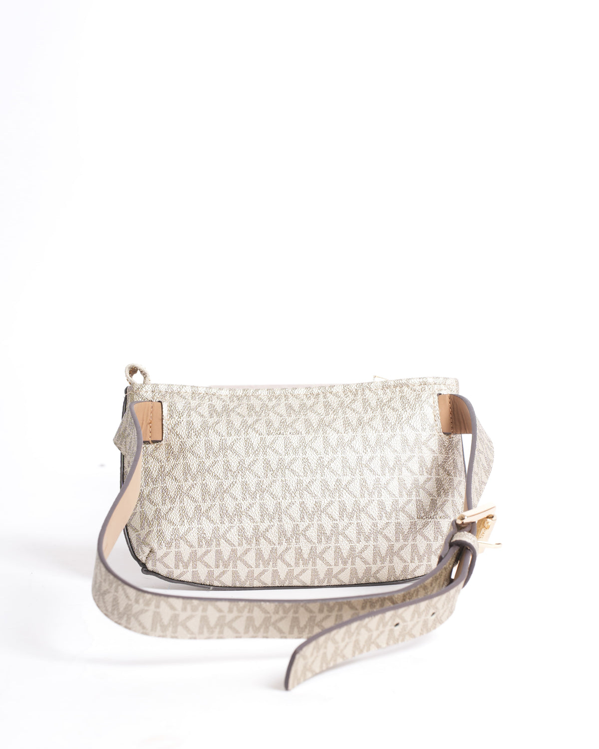 Michael kors jet set signature belt strap bag