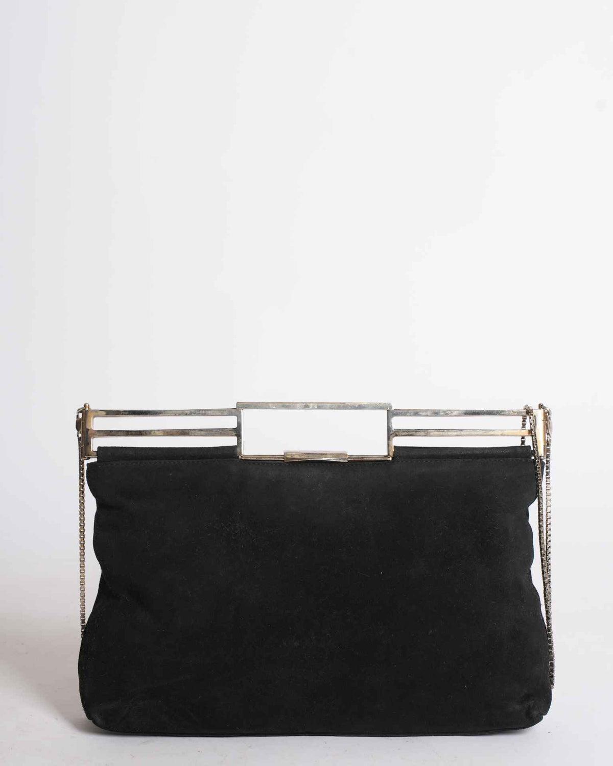 Salvatore Ferragamo Black Clutch