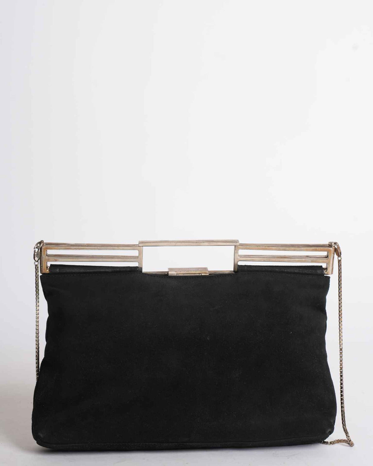 Salvatore Ferragamo Black Clutch
