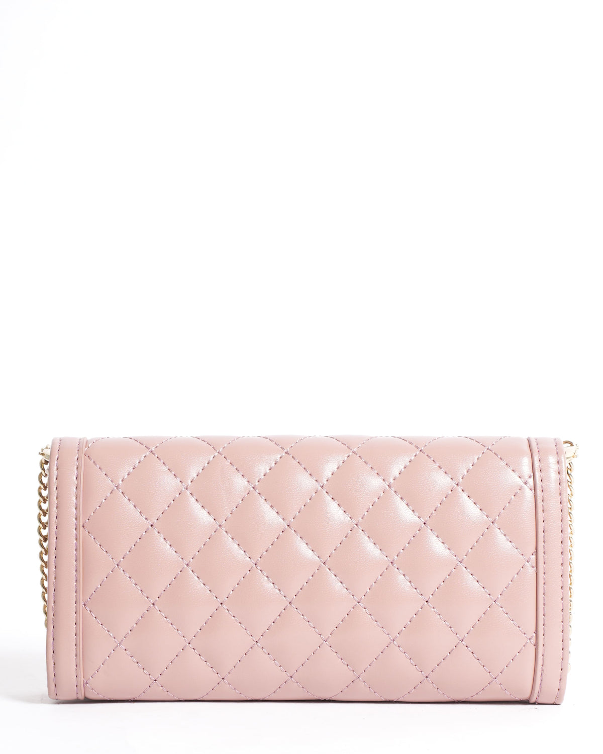 Love moschino pink quilted crossbody bag
